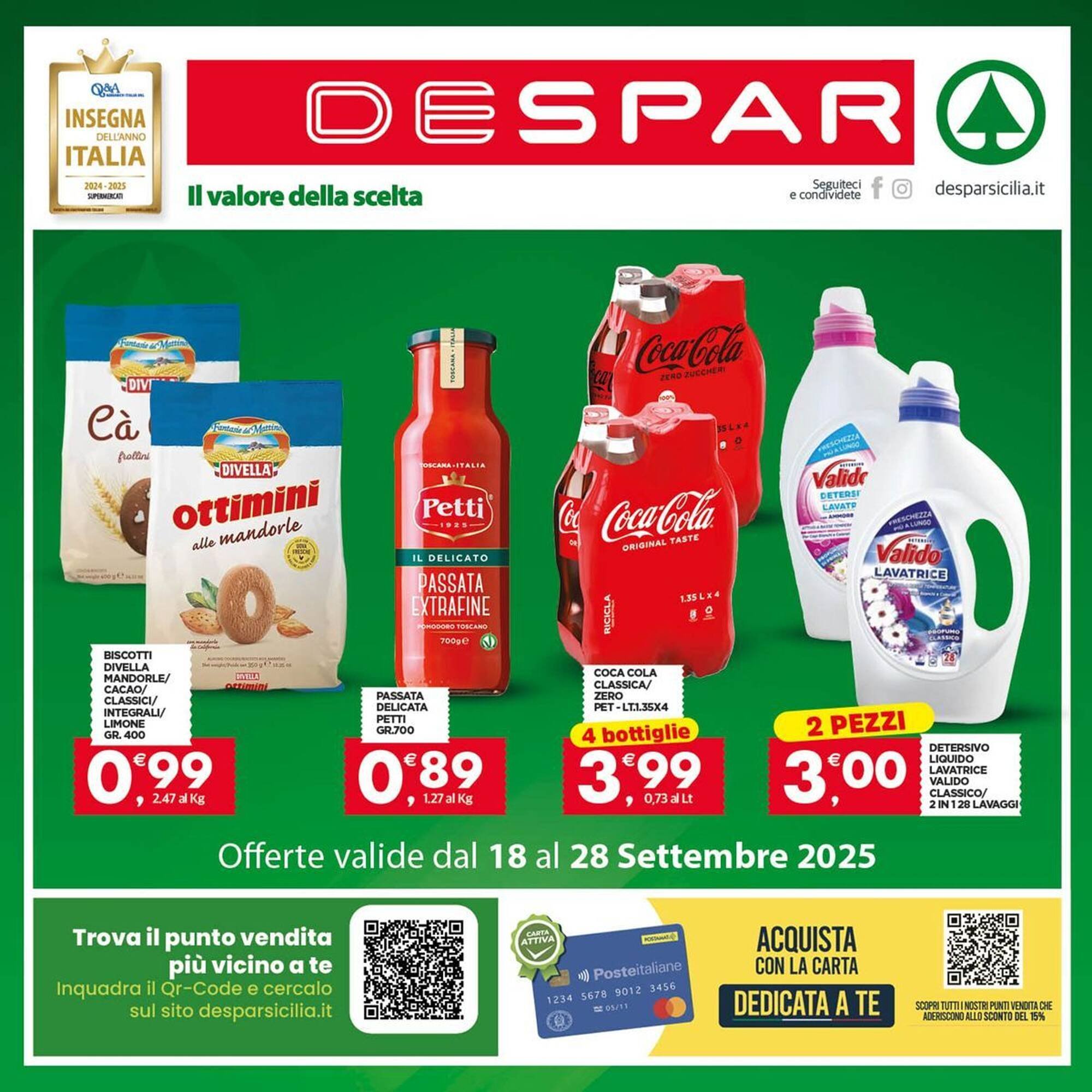 Volantino Despar (2025-09-18 - 2025-09-28)