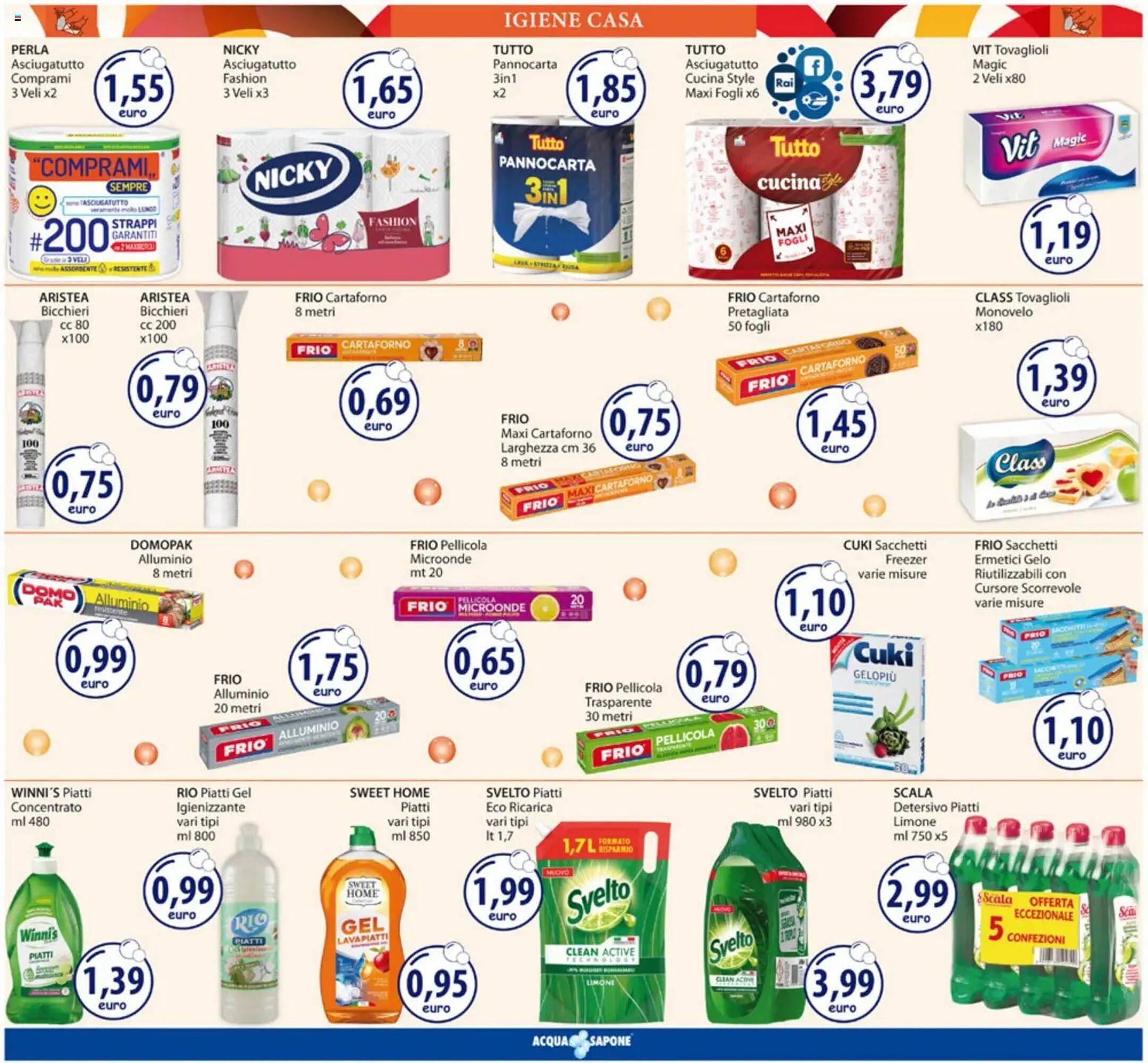 Volantino Acqua &amp; Sapone (2026-03-09 - 2026-03-22)