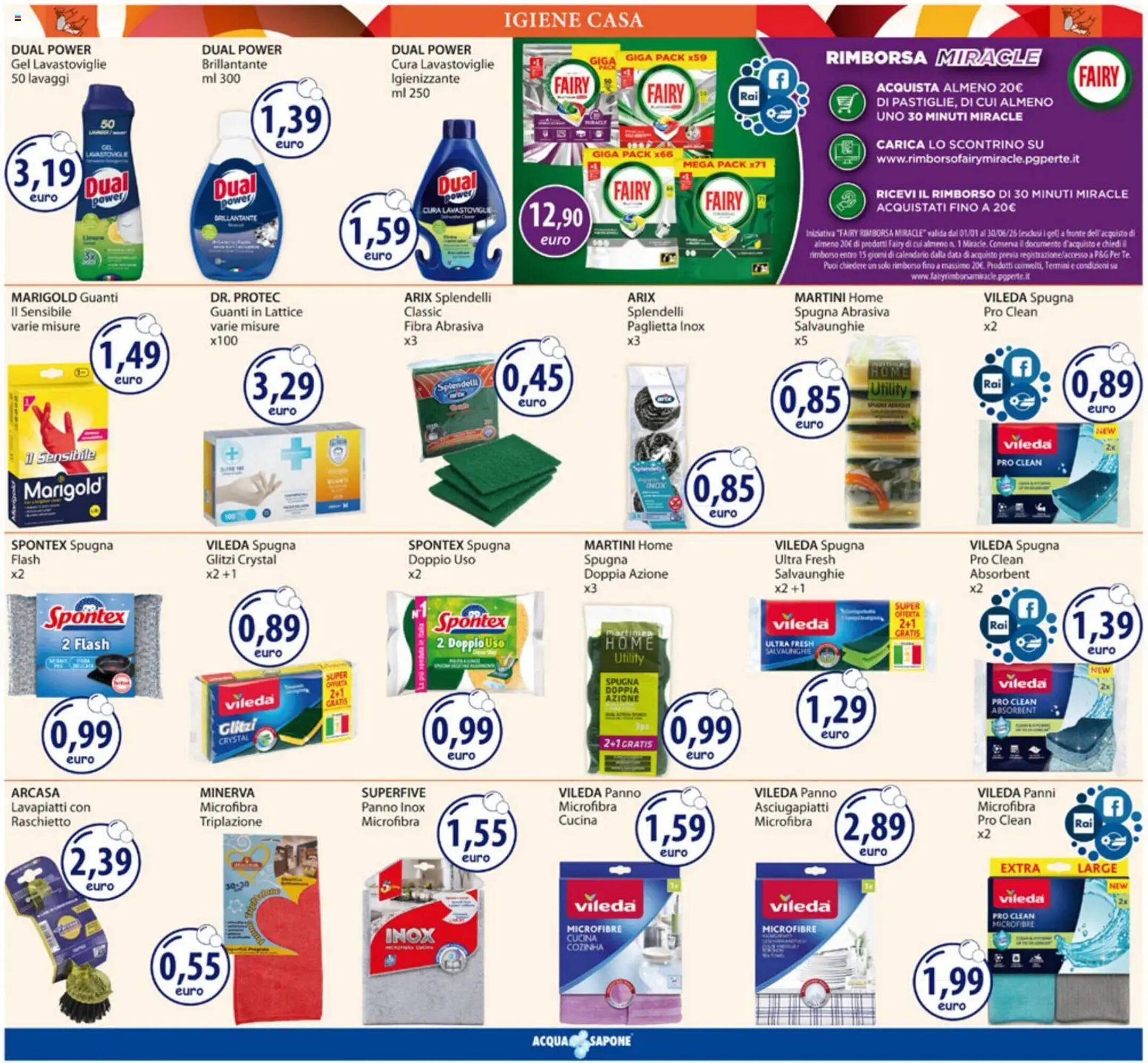 Volantino Acqua &amp; Sapone (2026-03-09 - 2026-03-22)