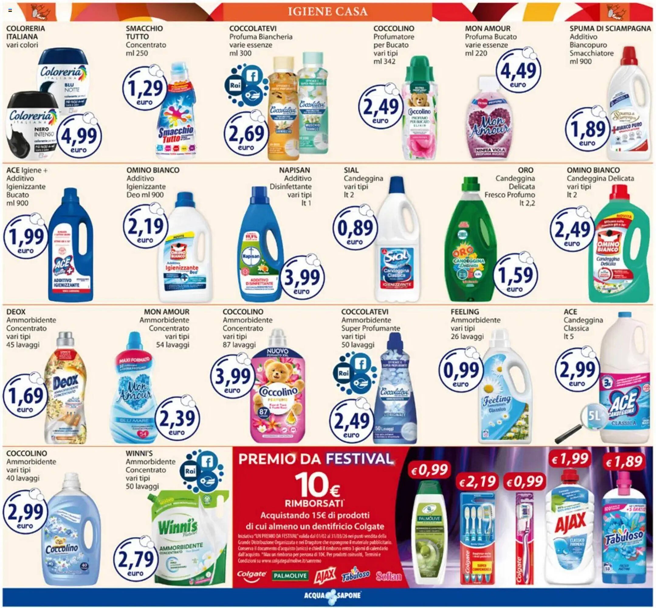 Volantino Acqua &amp; Sapone (2026-03-09 - 2026-03-22)