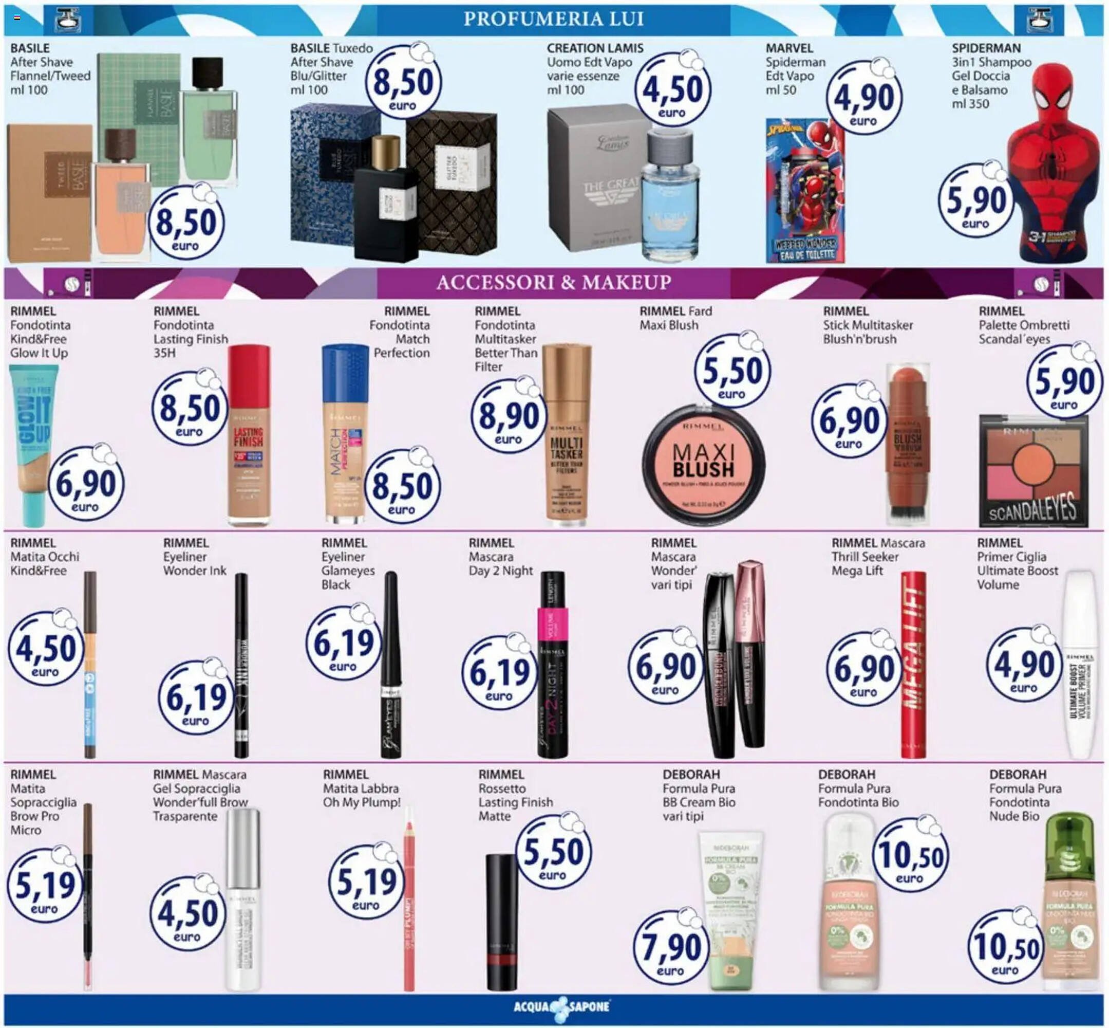 Volantino Acqua &amp; Sapone (2026-03-09 - 2026-03-22)