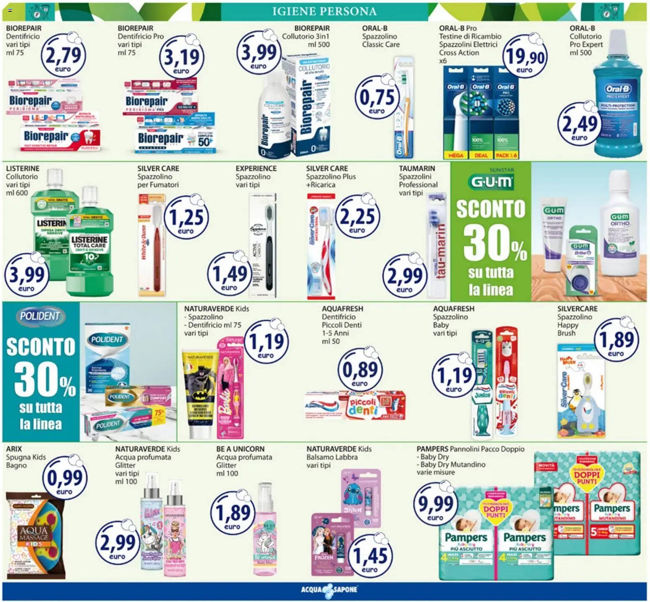 Volantino Acqua &amp; Sapone (2026-03-09 - 2026-03-22)