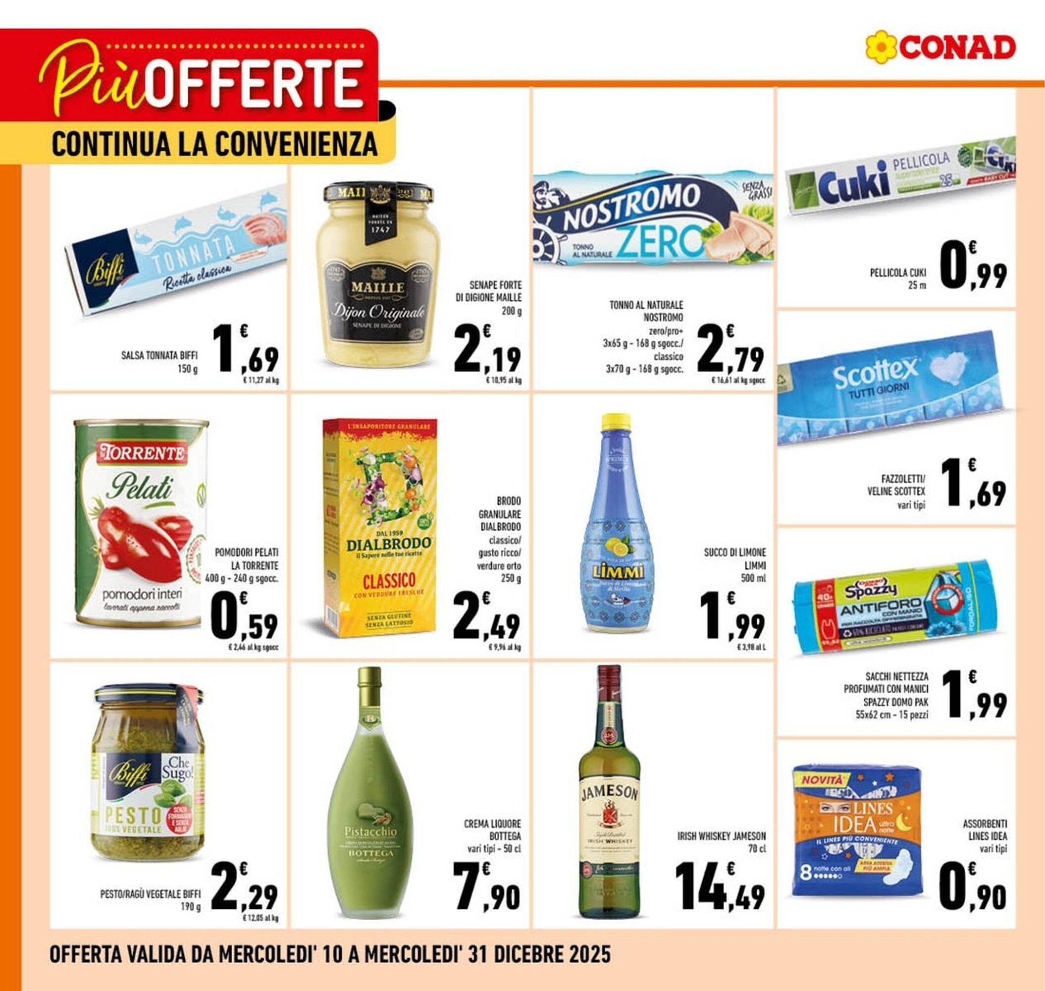 Volantino Conad (2025-12-10 - 2025-12-31)