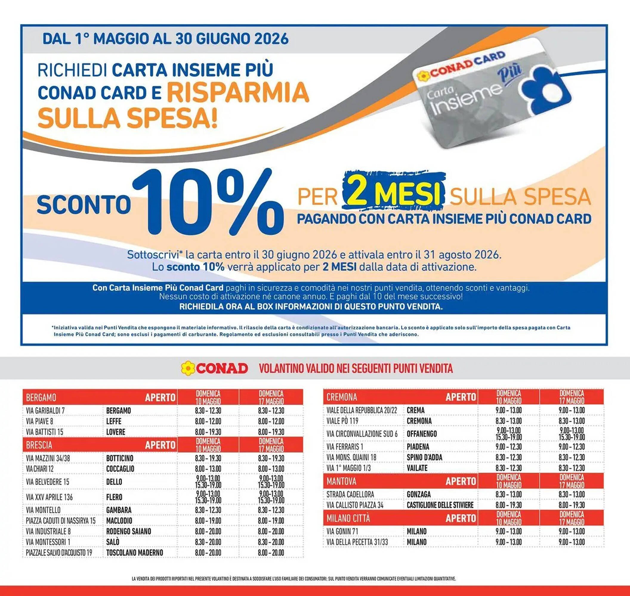 Volantino Conad (2026-05-05 - 2026-05-19)