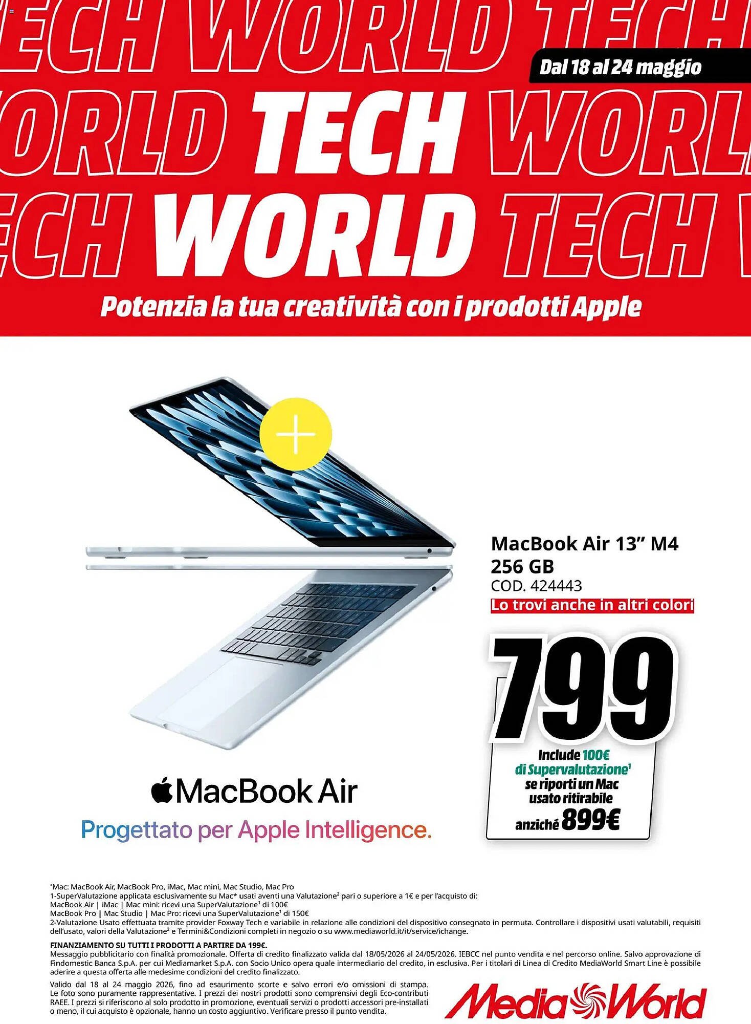 Volantino MediaWorld (2026-05-18 - 2026-05-24)