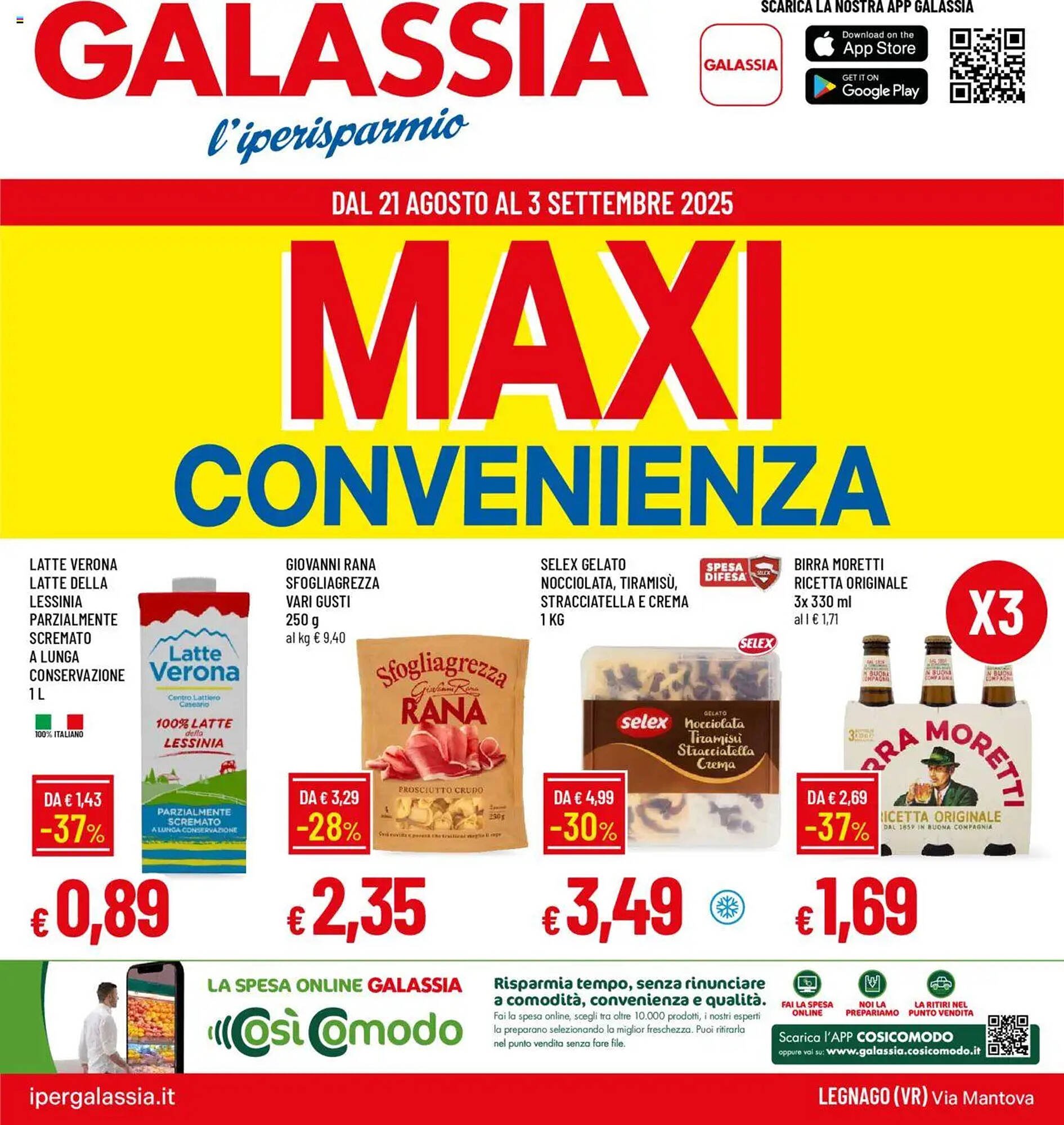 Volantino Galassia (2025-08-21 - 2025-09-03)