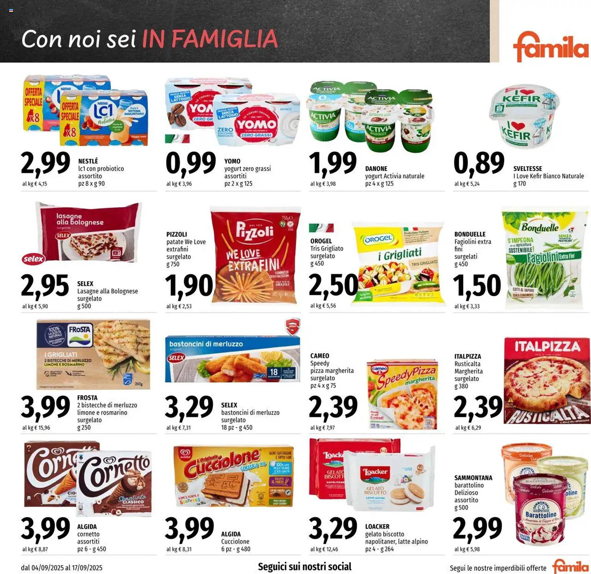 Volantino Famila (2025-09-04 - 2025-09-17)