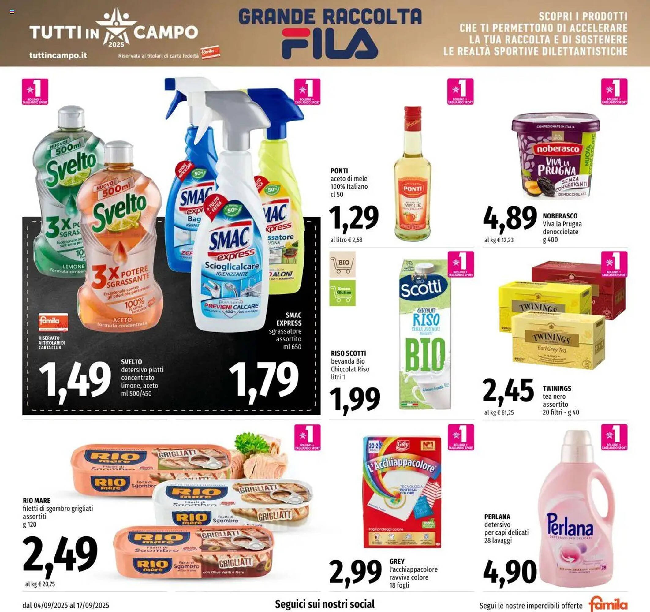 Volantino Famila (2025-09-04 - 2025-09-17)