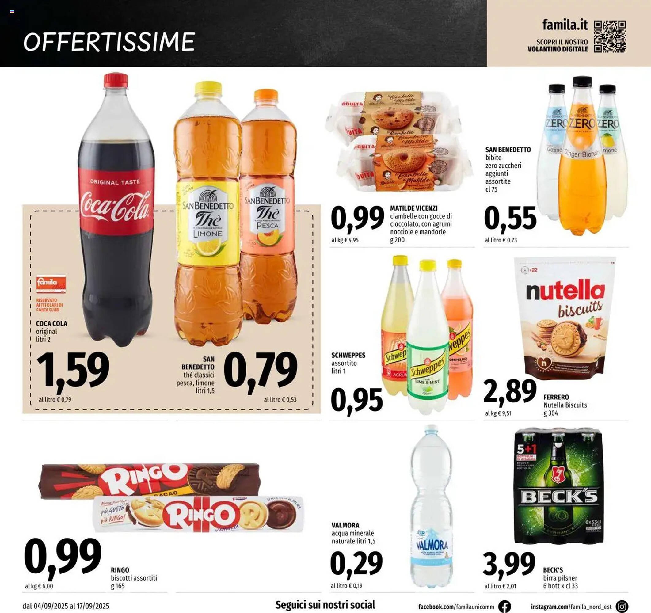 Volantino Famila (2025-09-04 - 2025-09-17)