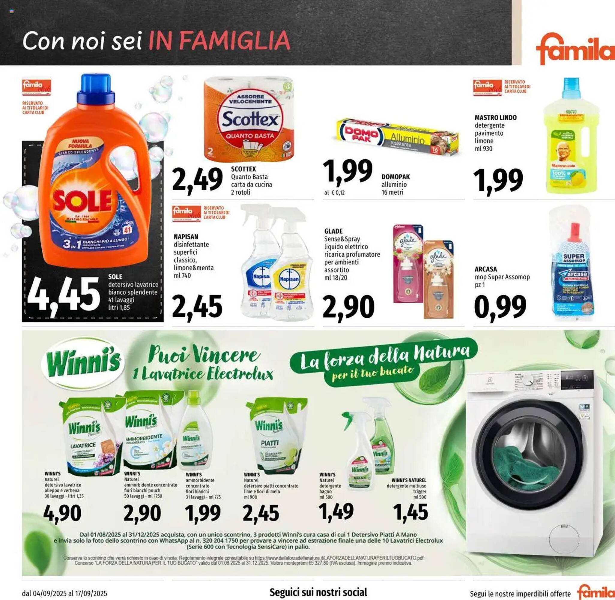Volantino Famila (2025-09-04 - 2025-09-17)