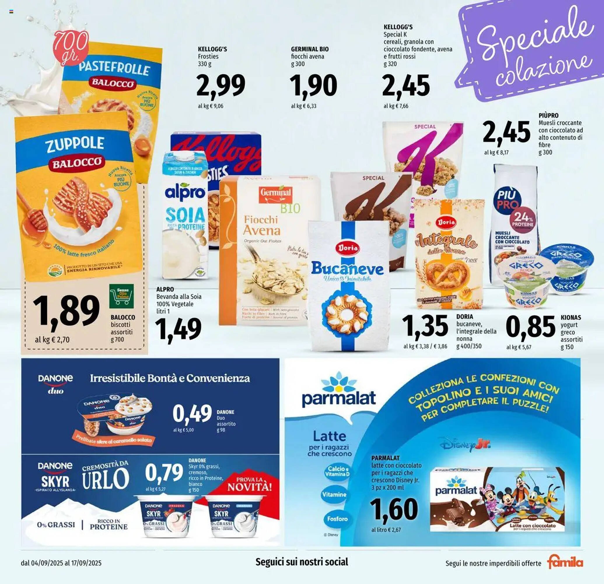 Volantino Famila (2025-09-04 - 2025-09-17)