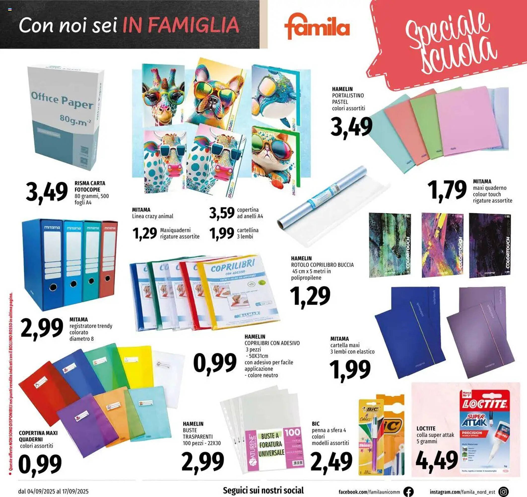 Volantino Famila (2025-09-04 - 2025-09-17)