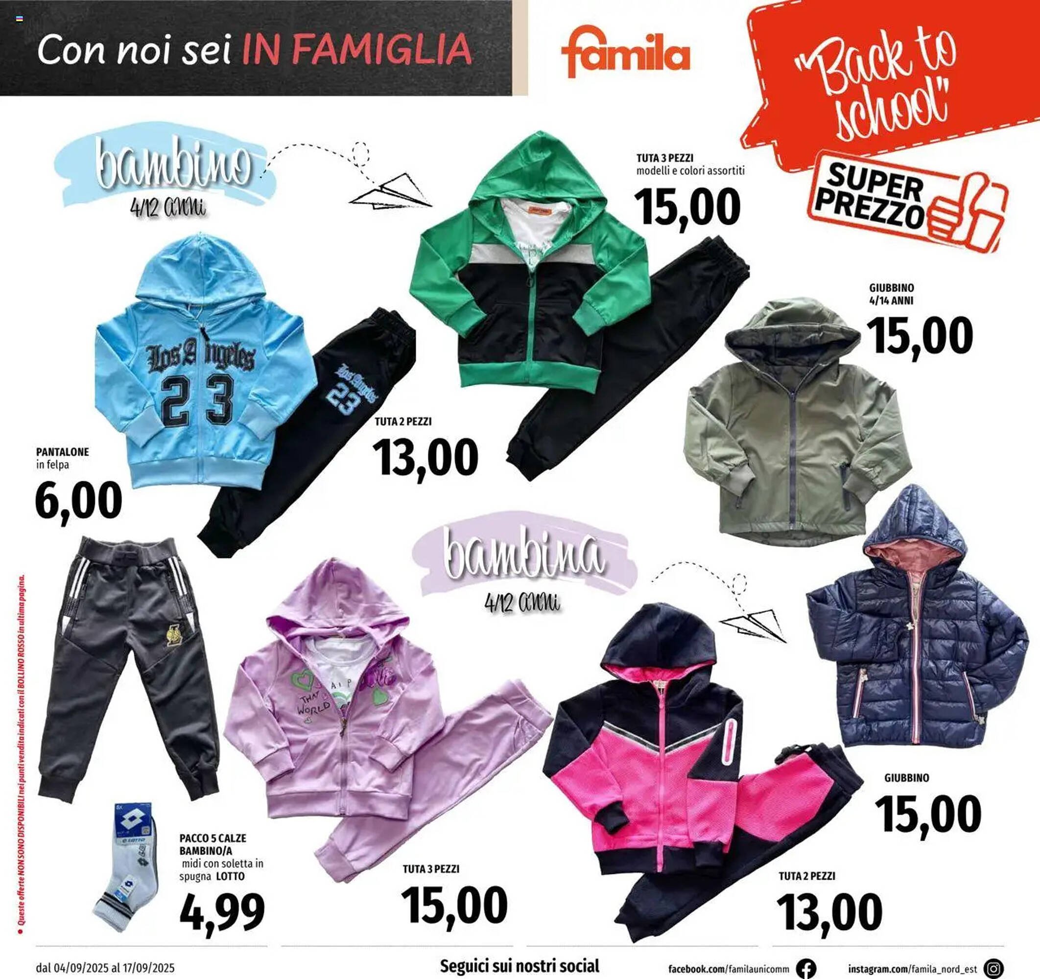 Volantino Famila (2025-09-04 - 2025-09-17)