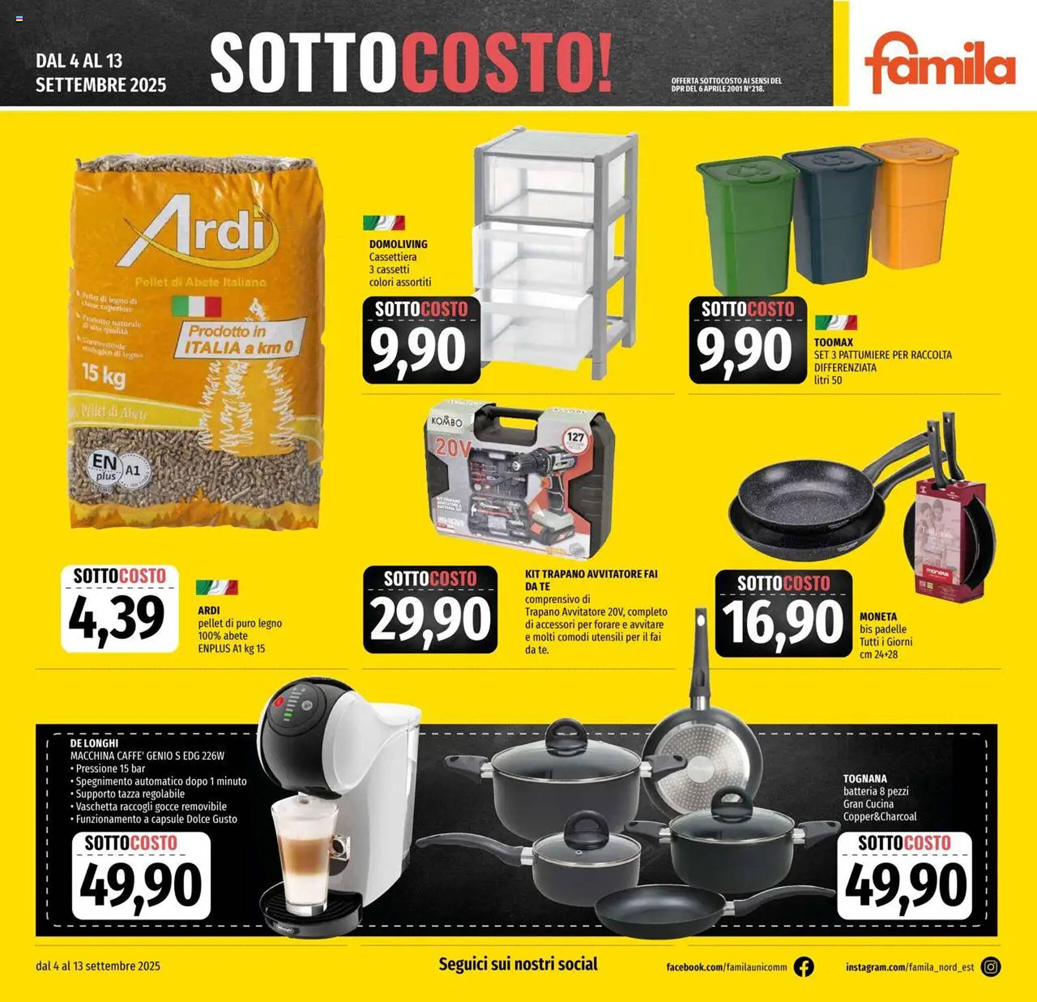 Volantino Famila (2025-09-04 - 2025-09-17)