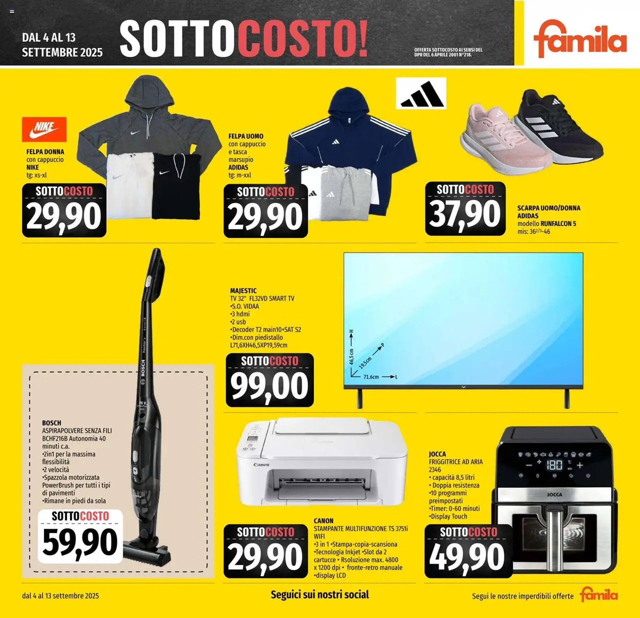 Volantino Famila (2025-09-04 - 2025-09-17)