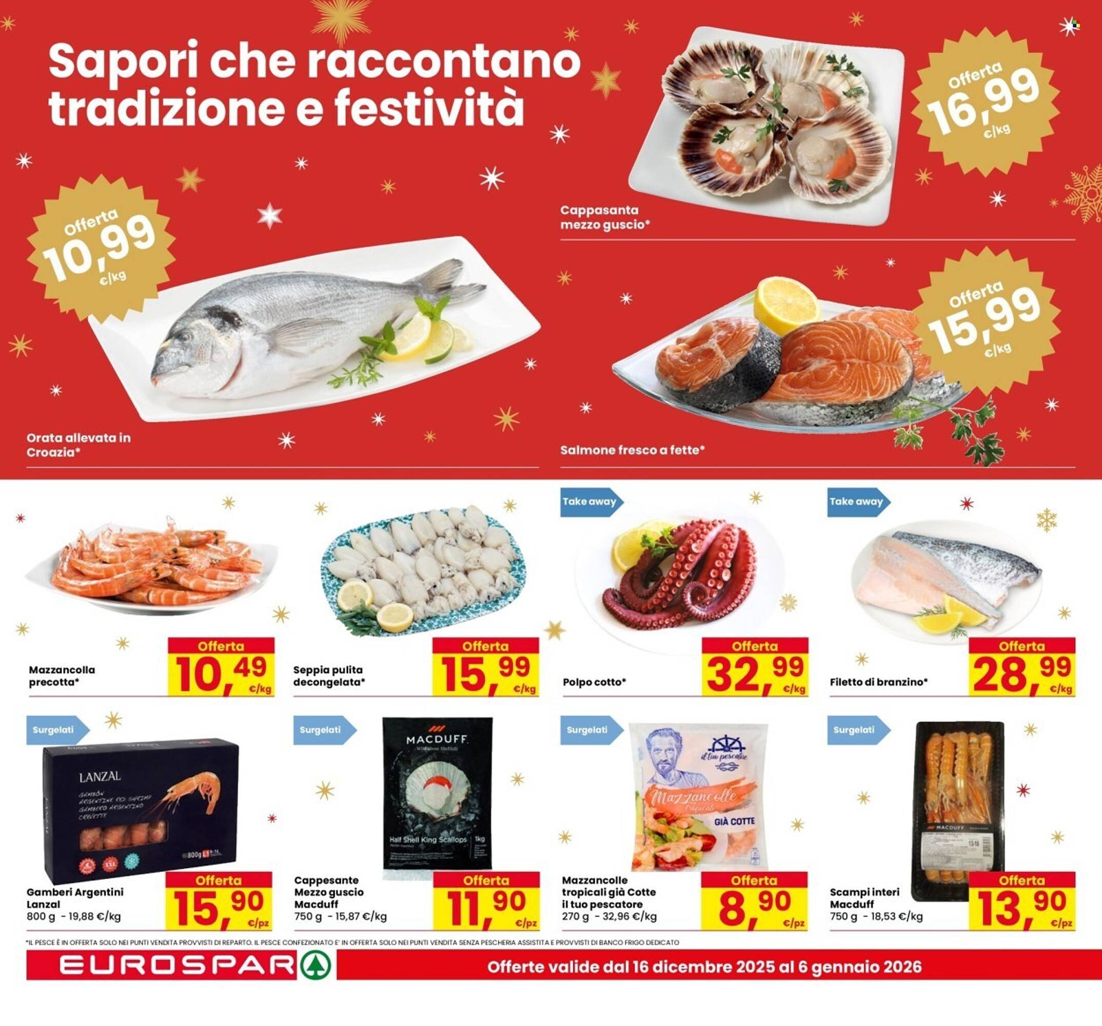 Volantino Eurospar (2025-12-16 - 2026-01-06)