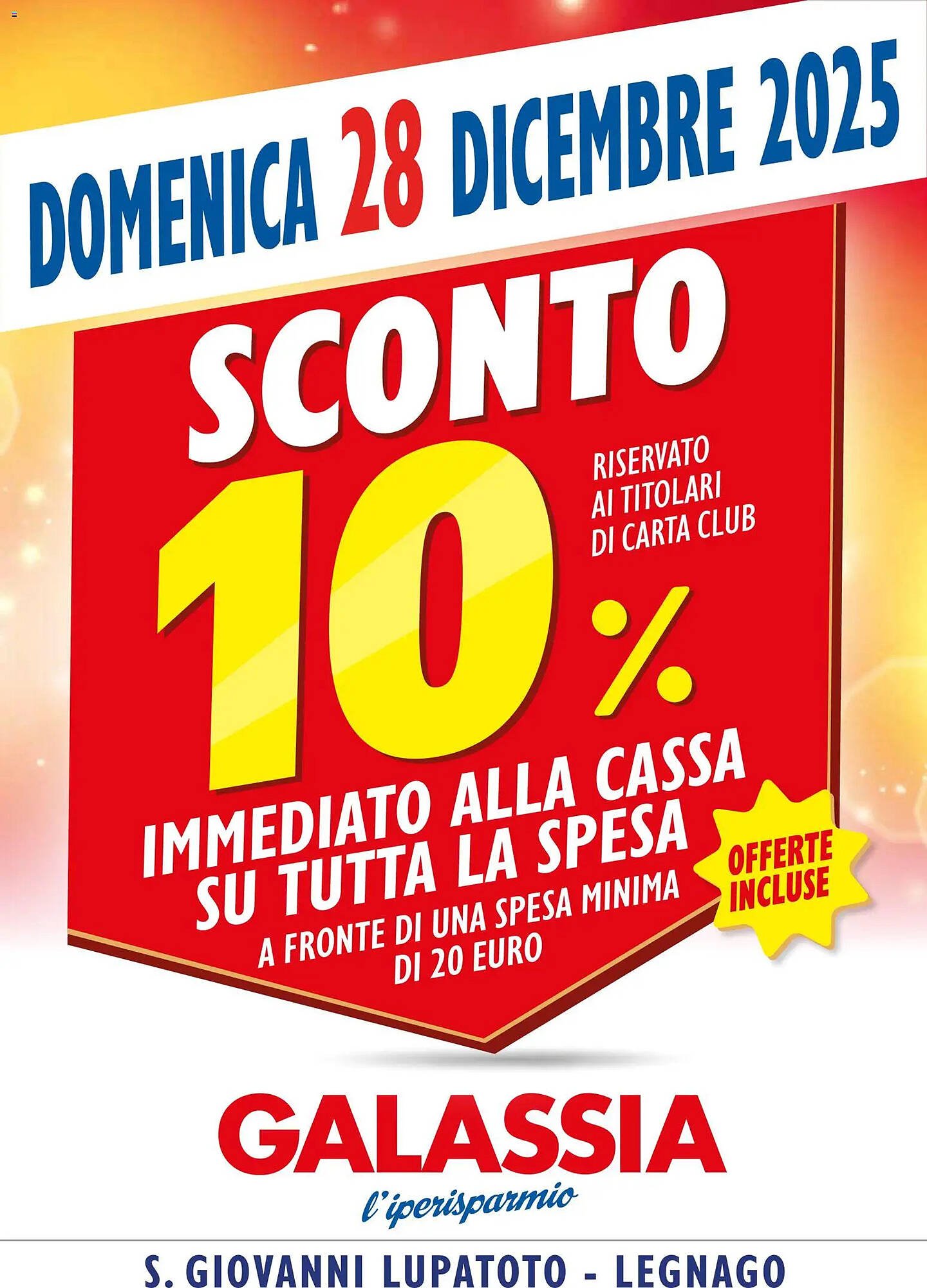 Volantino Galassia (2025-12-28 - 2025-12-28)