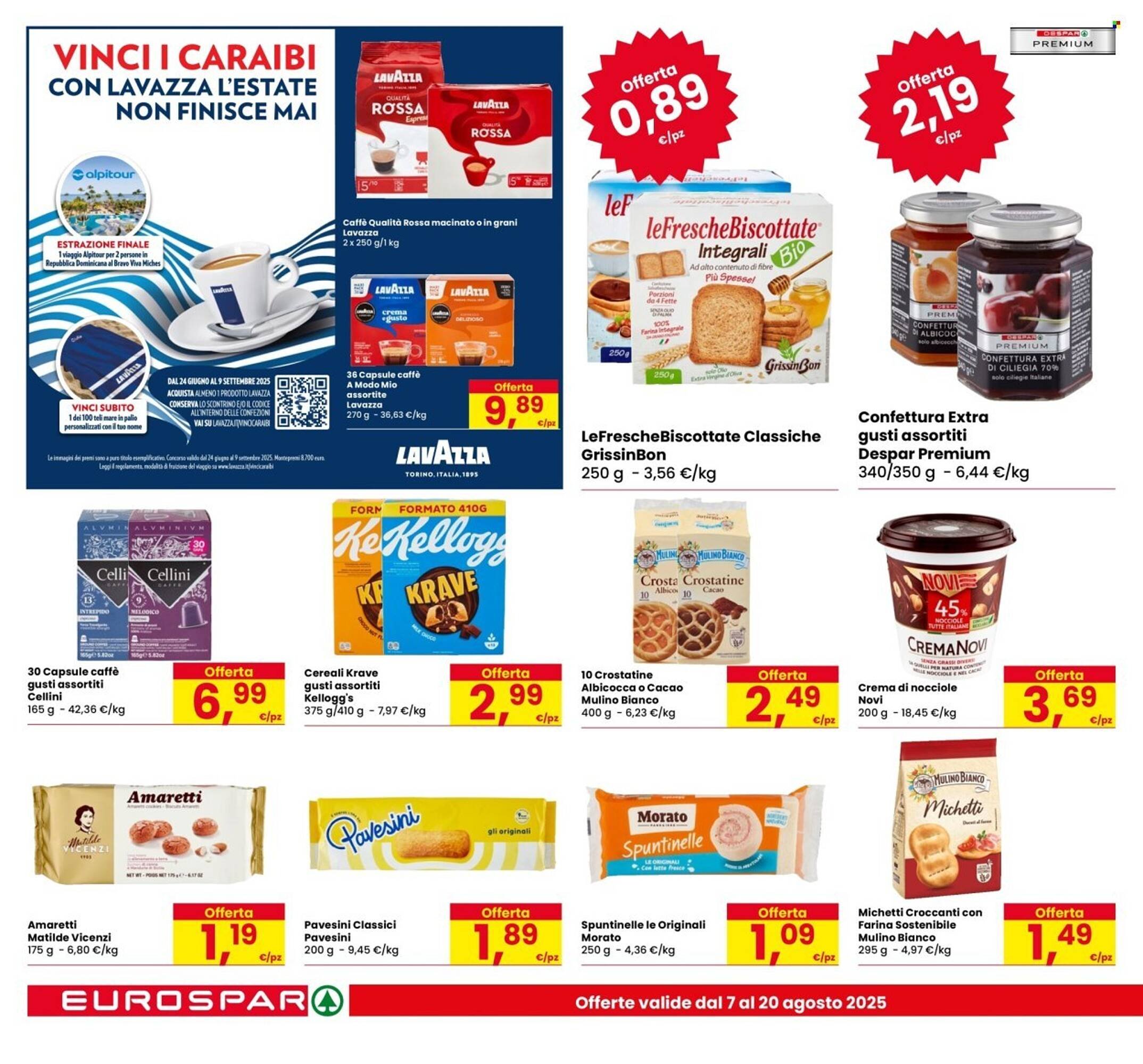 Volantino Eurospar (2025-08-07 - 2025-08-20)