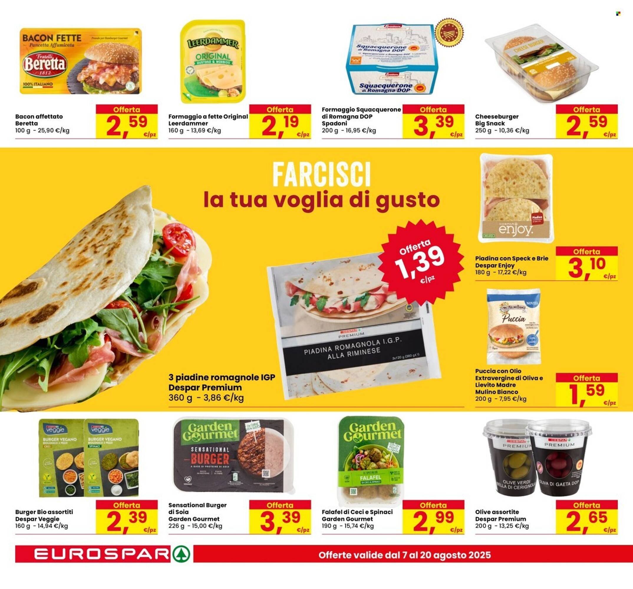 Volantino Eurospar (2025-08-07 - 2025-08-20)