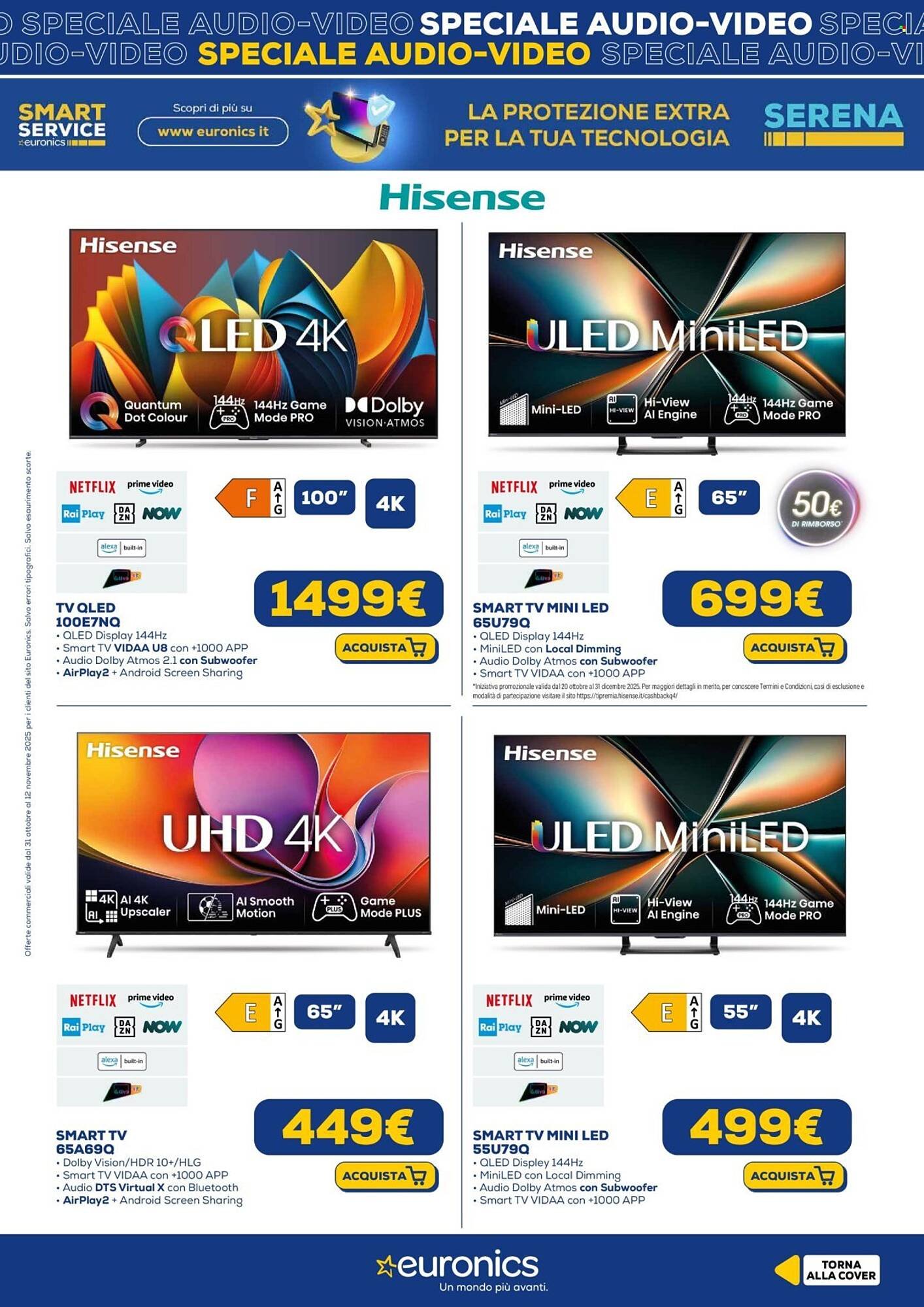 Volantino Euronics (2025-10-31 - 2025-11-12)