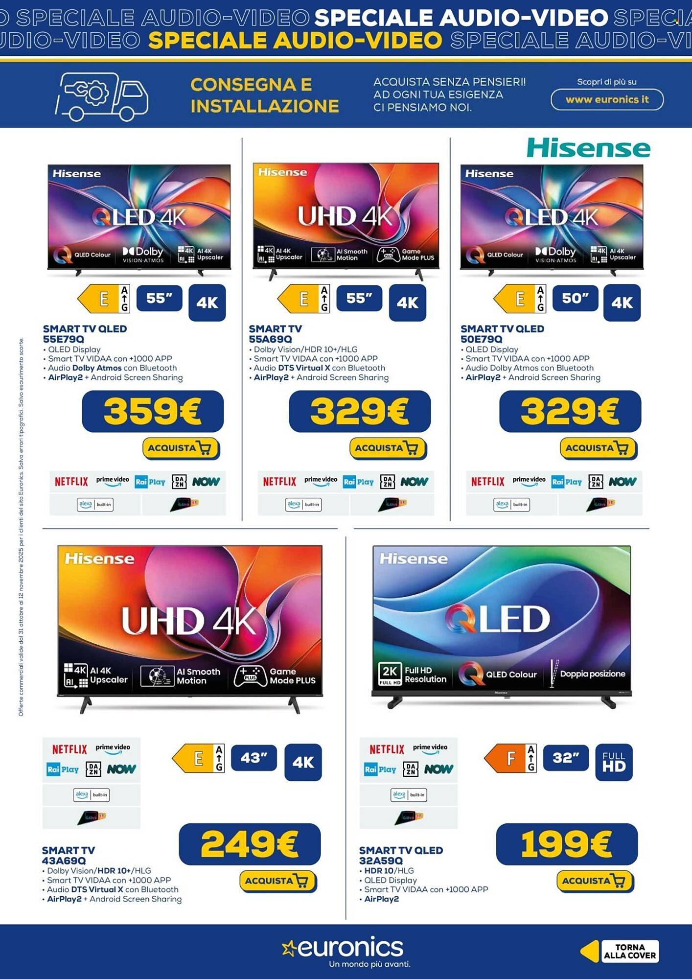 Volantino Euronics (2025-10-31 - 2025-11-12)