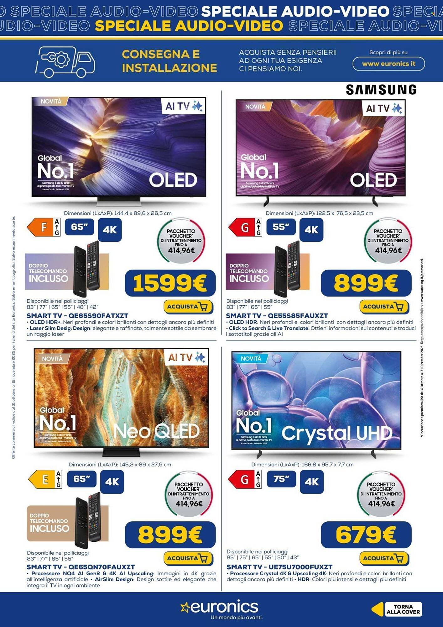 Volantino Euronics (2025-10-31 - 2025-11-12)