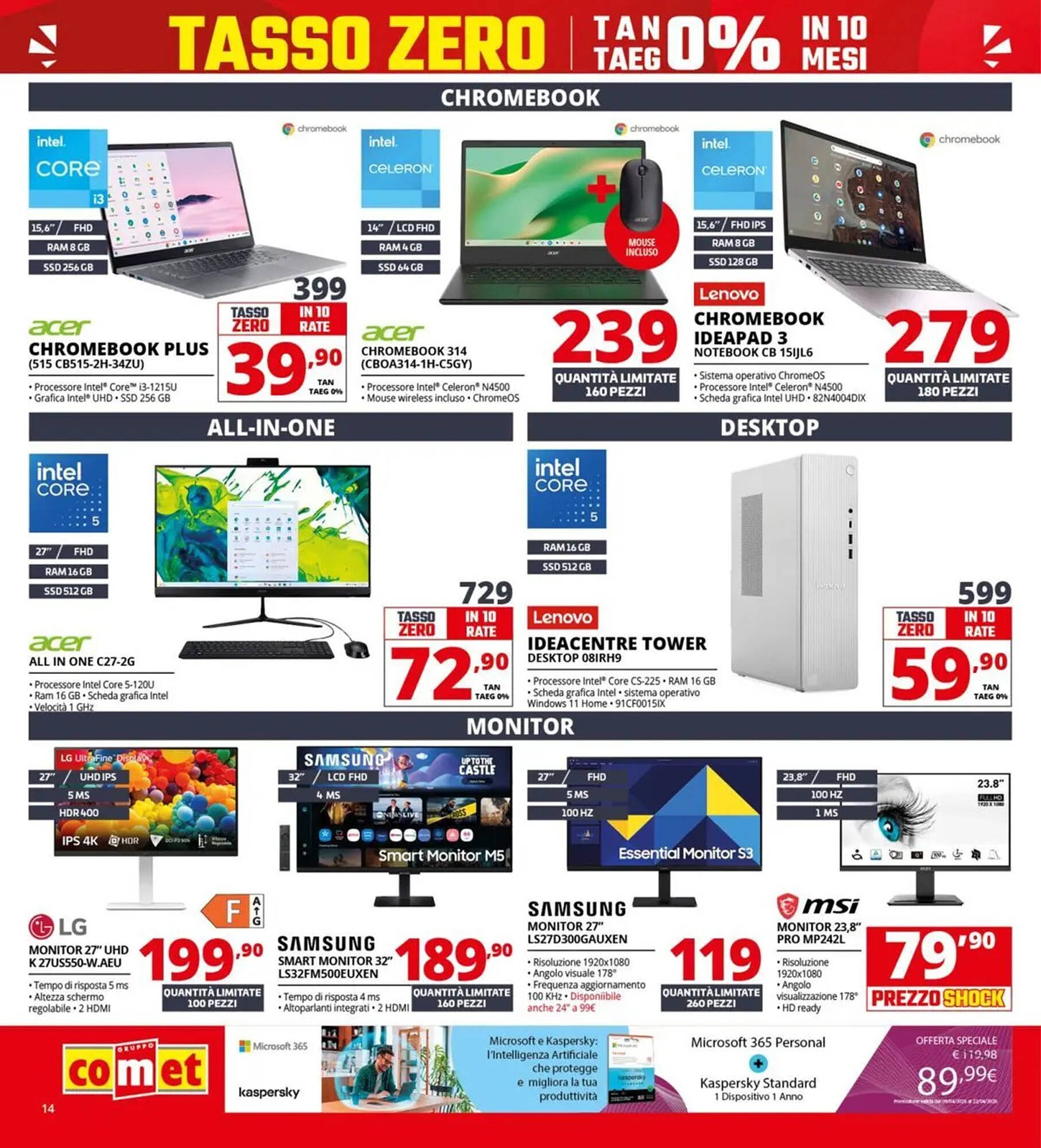 Volantino Comet (2026-04-23 - 2026-05-07)