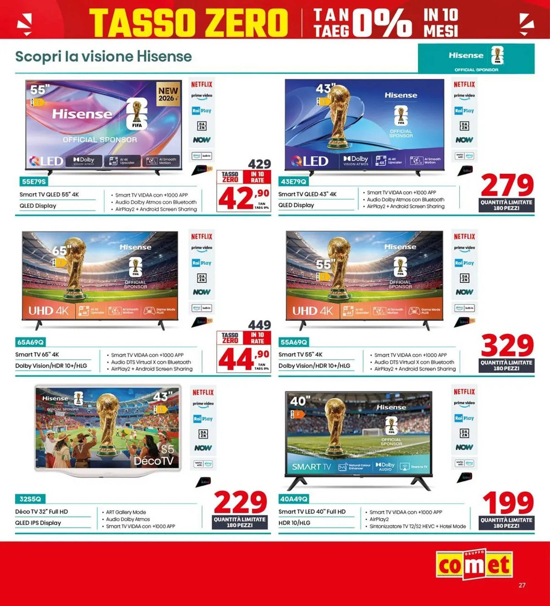 Volantino Comet (2026-04-23 - 2026-05-07)