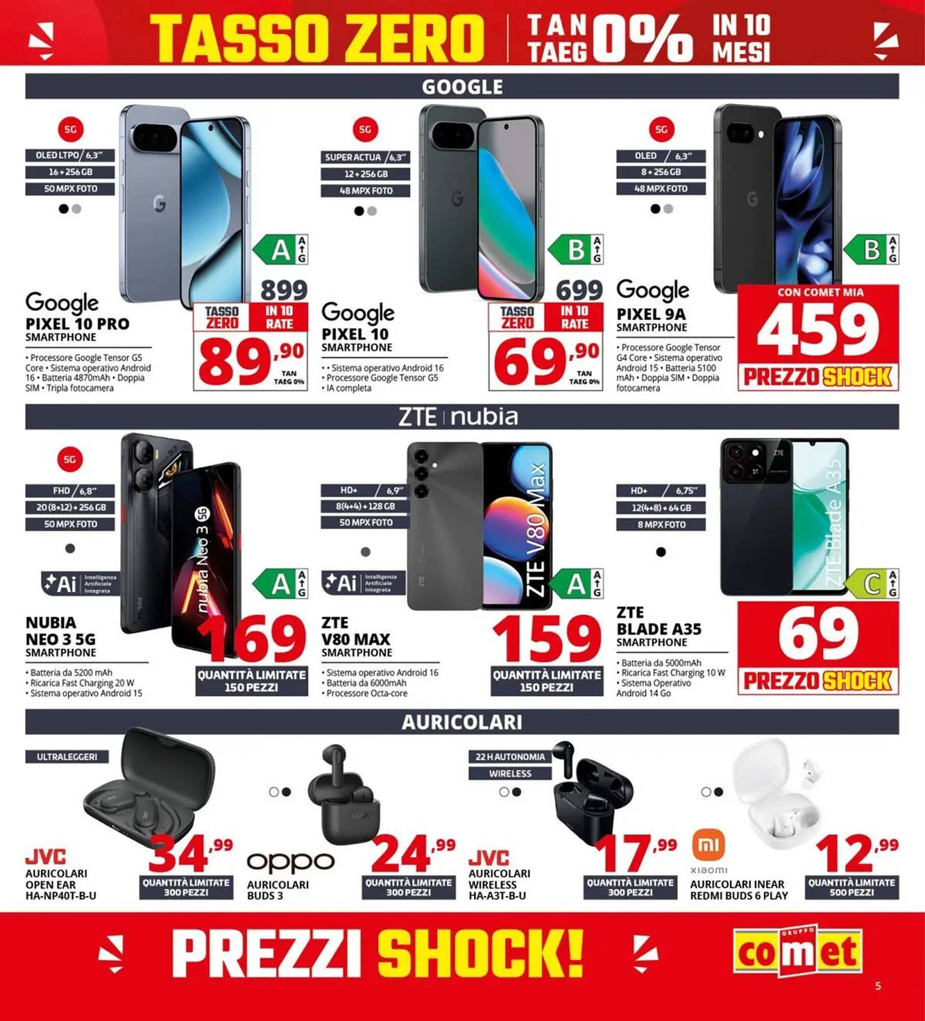 Volantino Comet (2026-04-23 - 2026-05-07)