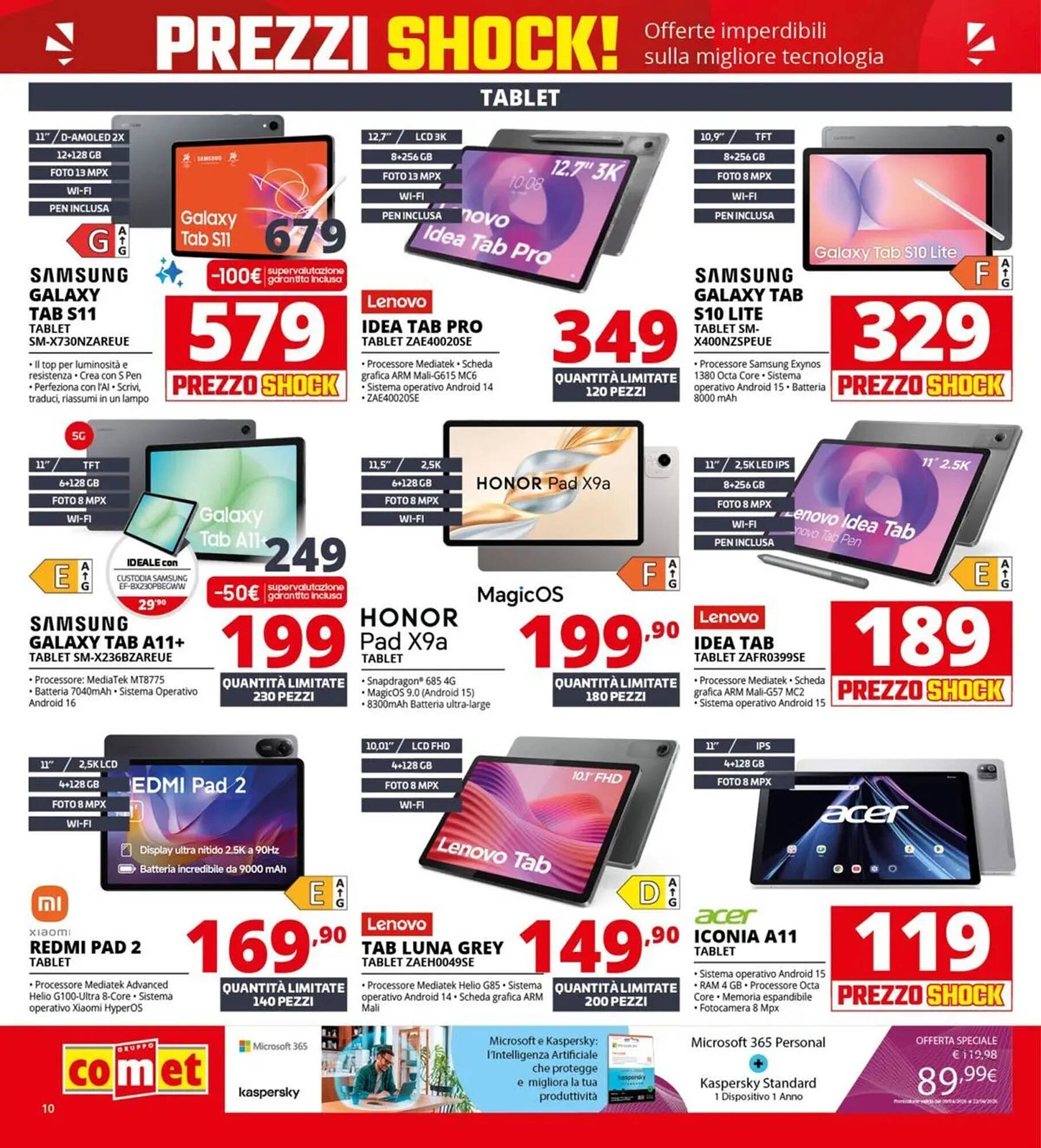 Volantino Comet (2026-04-23 - 2026-05-07)