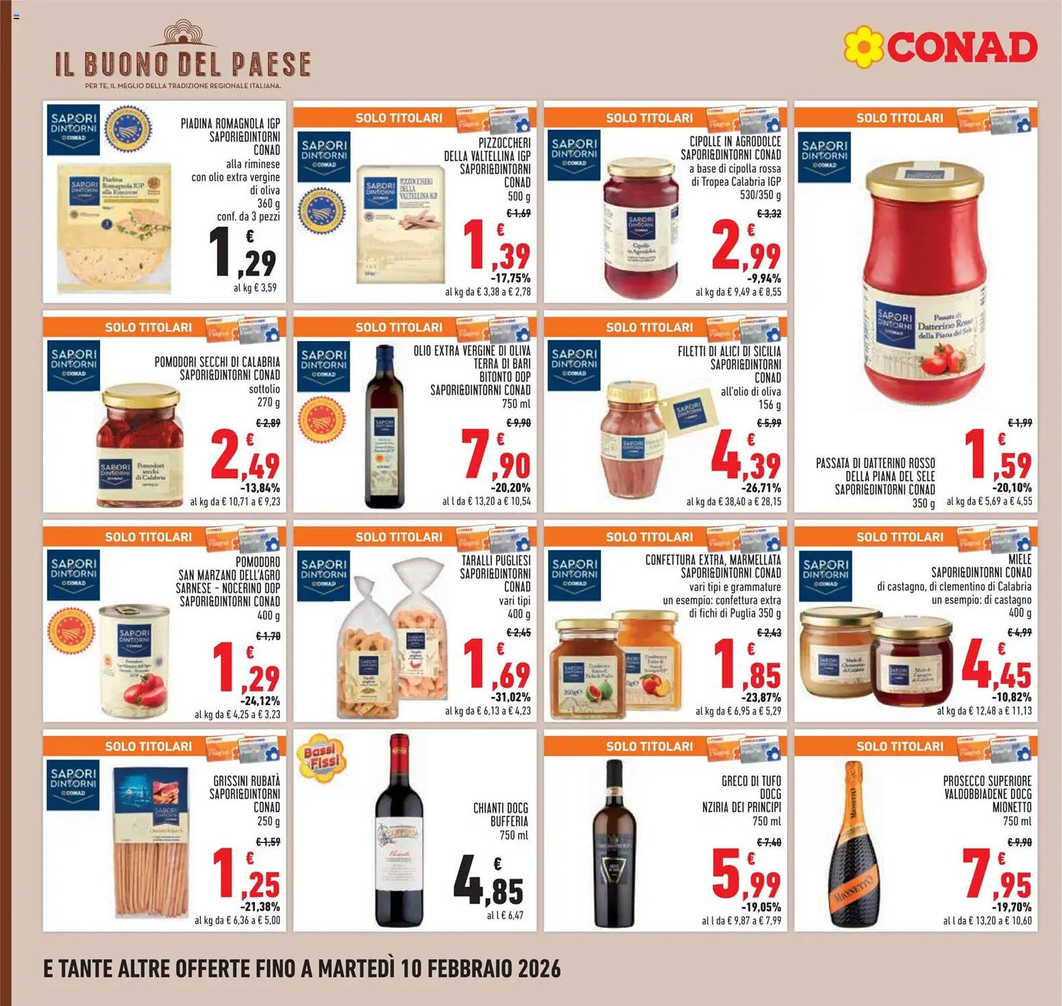 Volantino Conad (2026-01-29 - 2026-02-07)