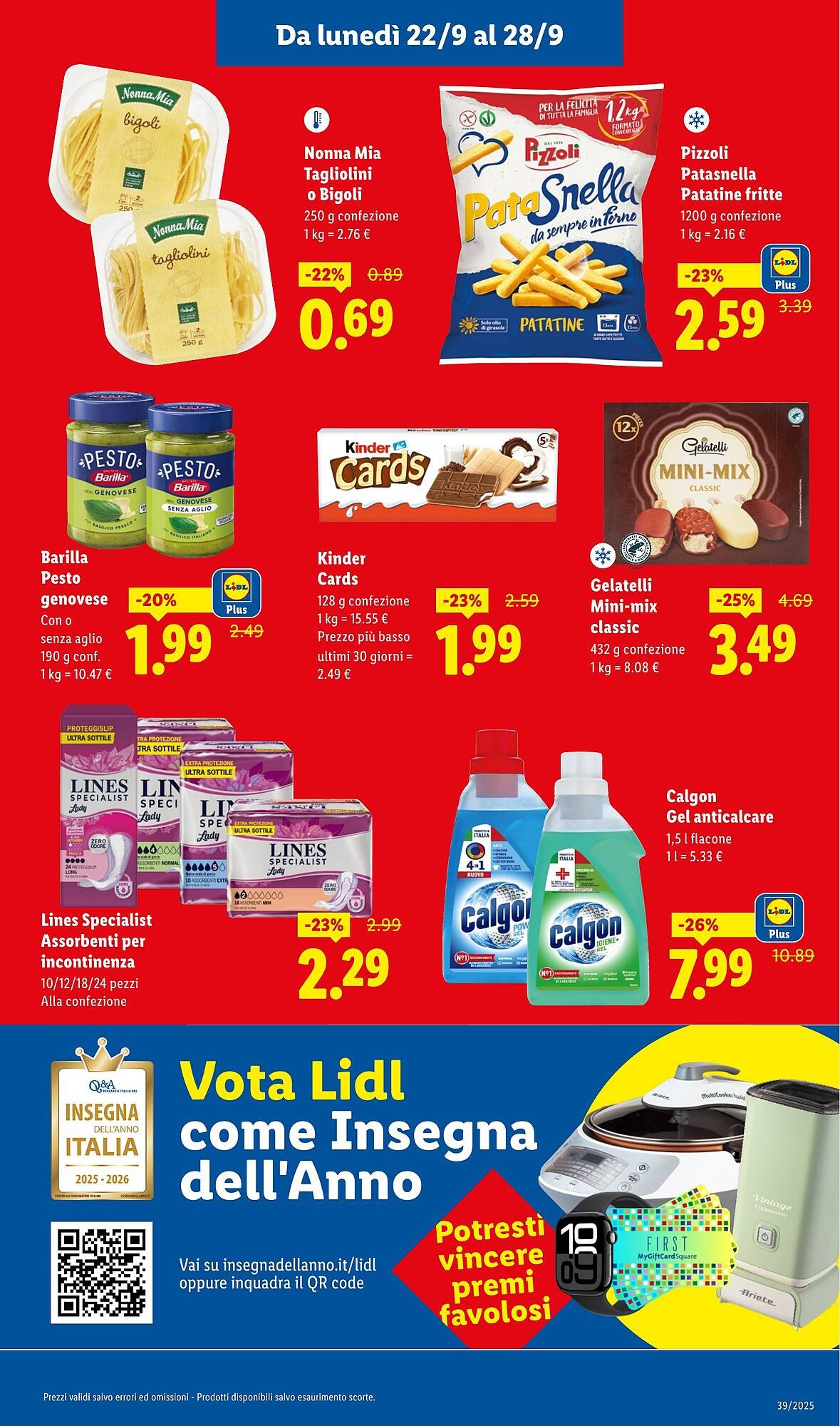 Volantino Lidl (2025-09-22 - 2025-09-28)
