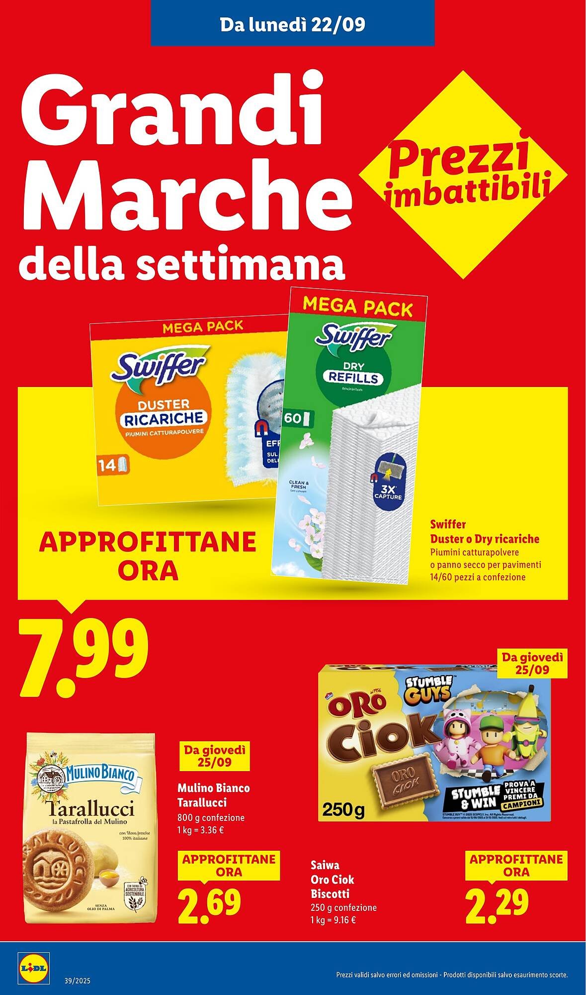 Volantino Lidl (2025-09-22 - 2025-09-28)