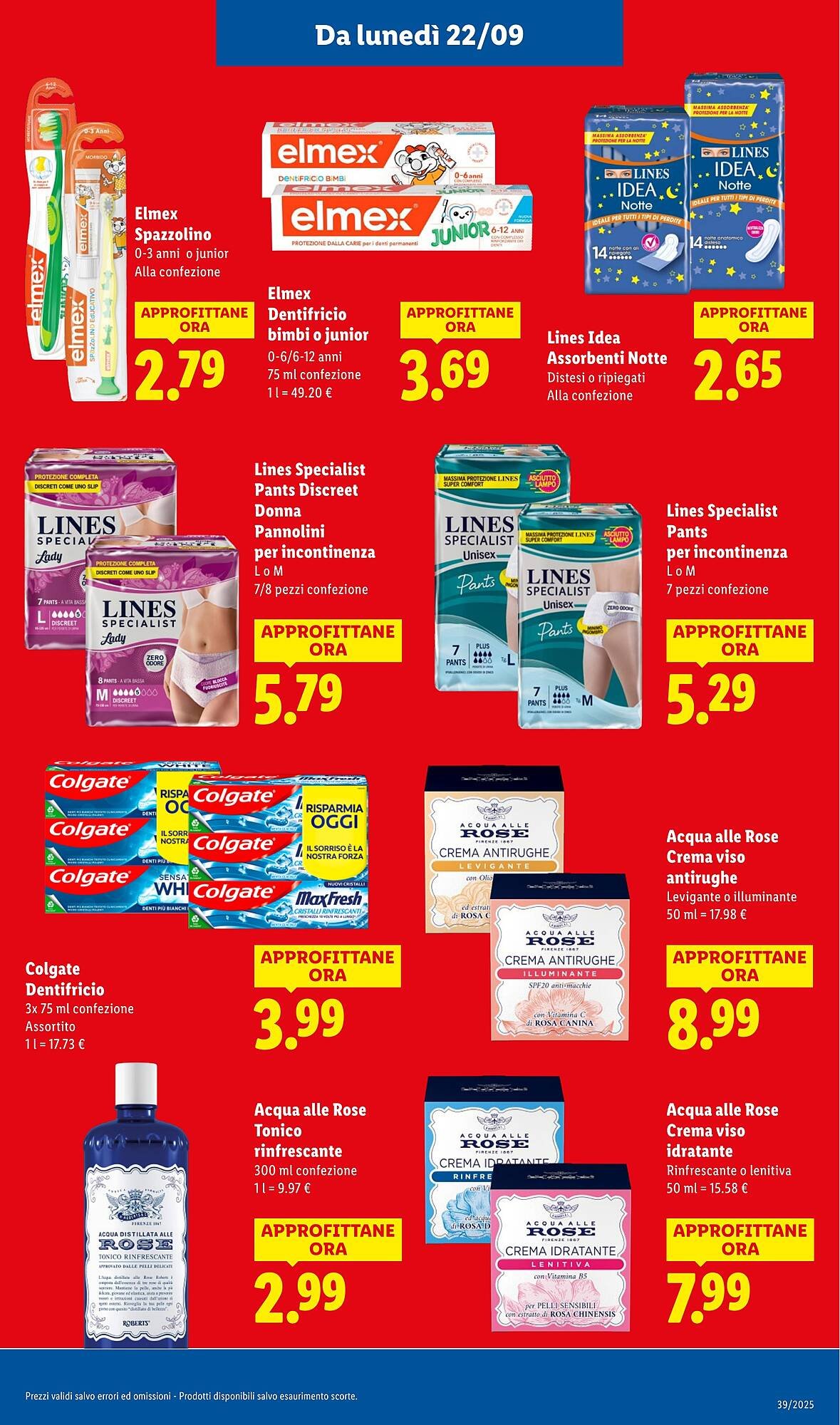 Volantino Lidl (2025-09-22 - 2025-09-28)