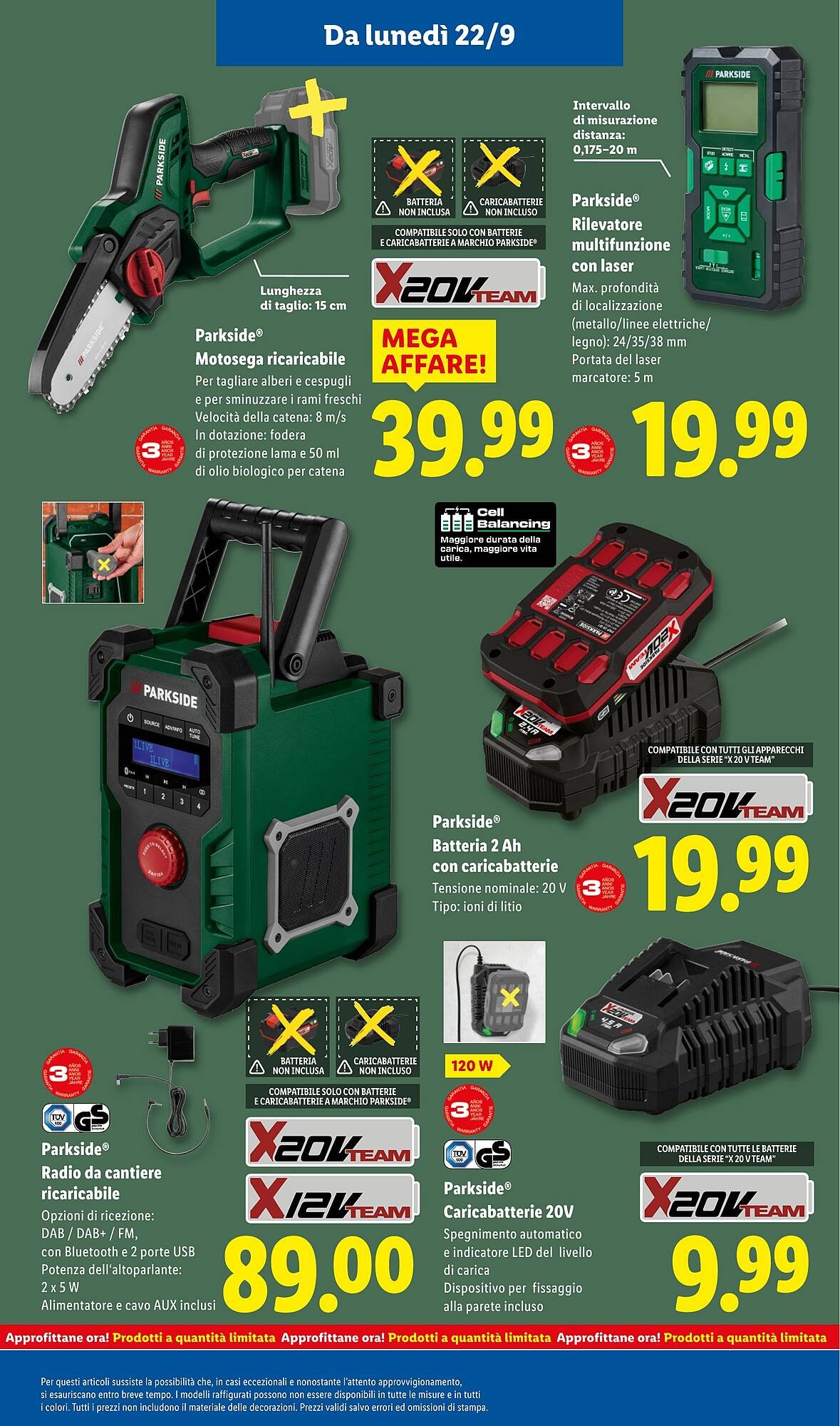 Volantino Lidl (2025-09-22 - 2025-09-28)