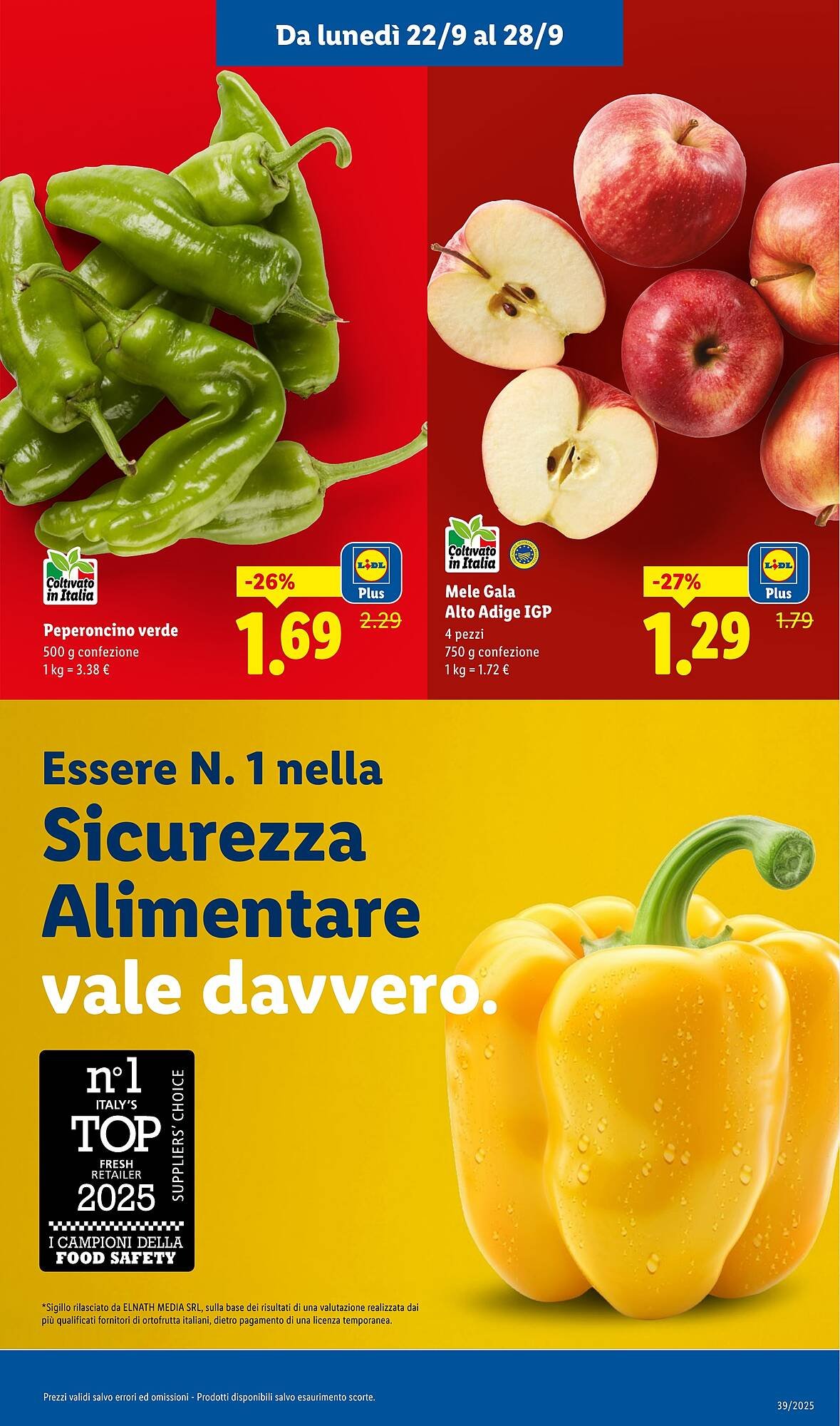 Volantino Lidl (2025-09-22 - 2025-09-28)
