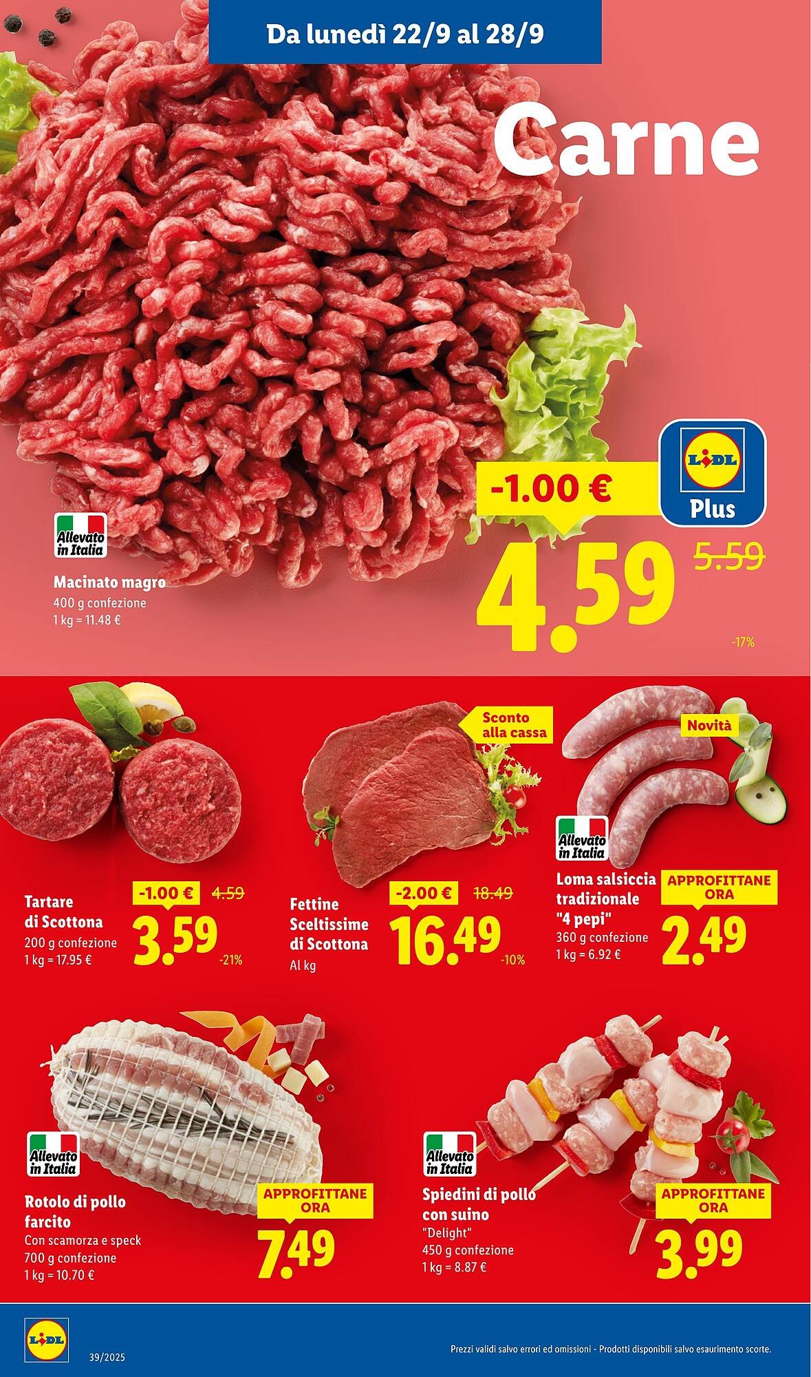 Volantino Lidl (2025-09-22 - 2025-09-28)