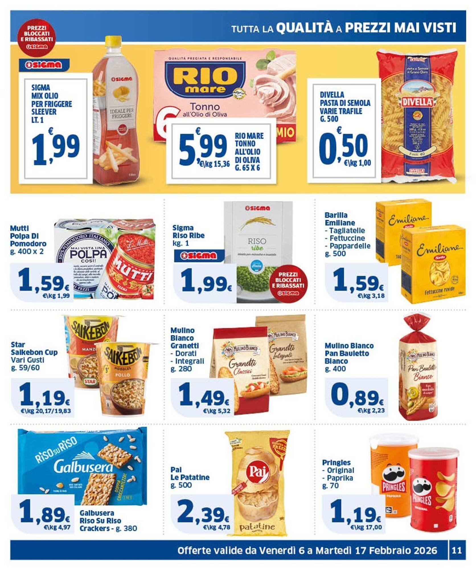 Volantino Sigma (2026-02-06 - 2026-02-17)
