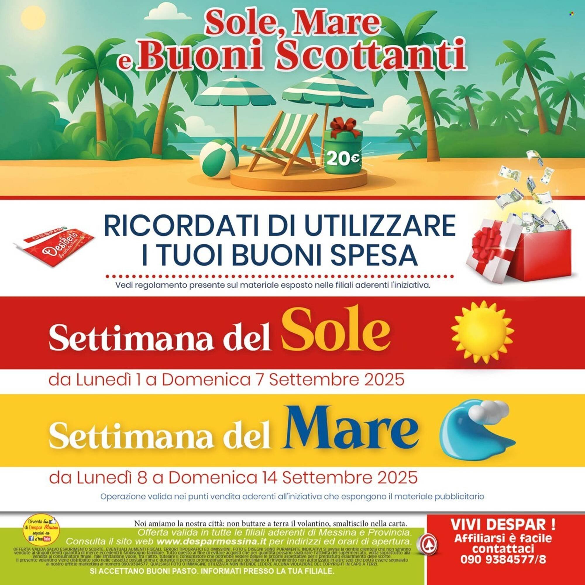 Volantino Despar (2025-08-28 - 2025-09-10)