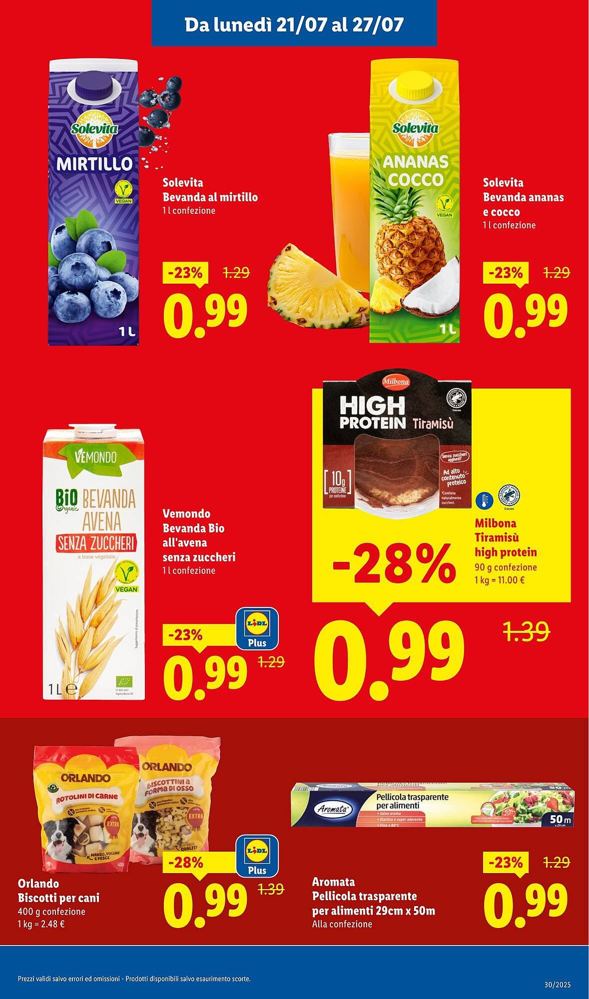Volantino Lidl (2025-07-21 - 2025-07-27)