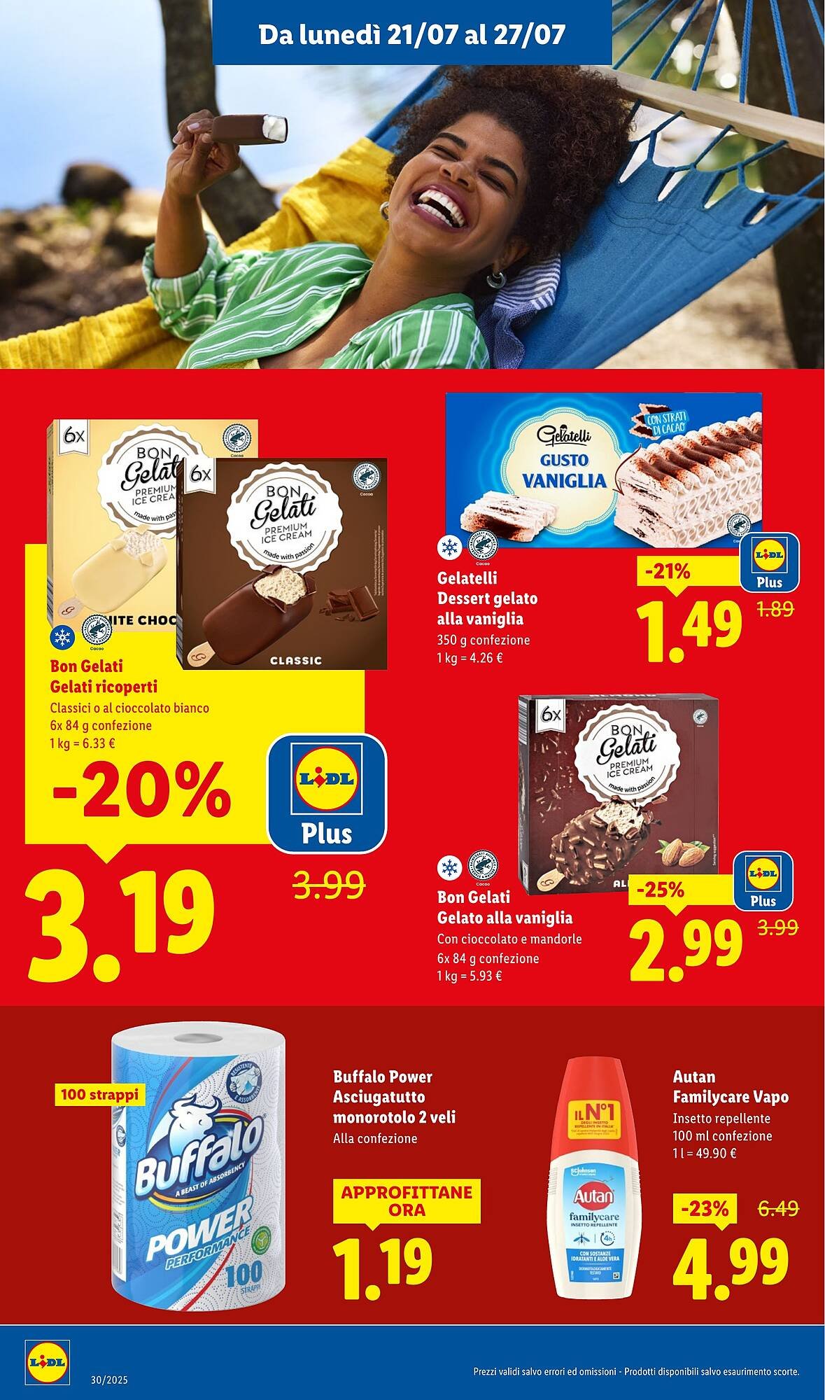 Volantino Lidl (2025-07-21 - 2025-07-27)