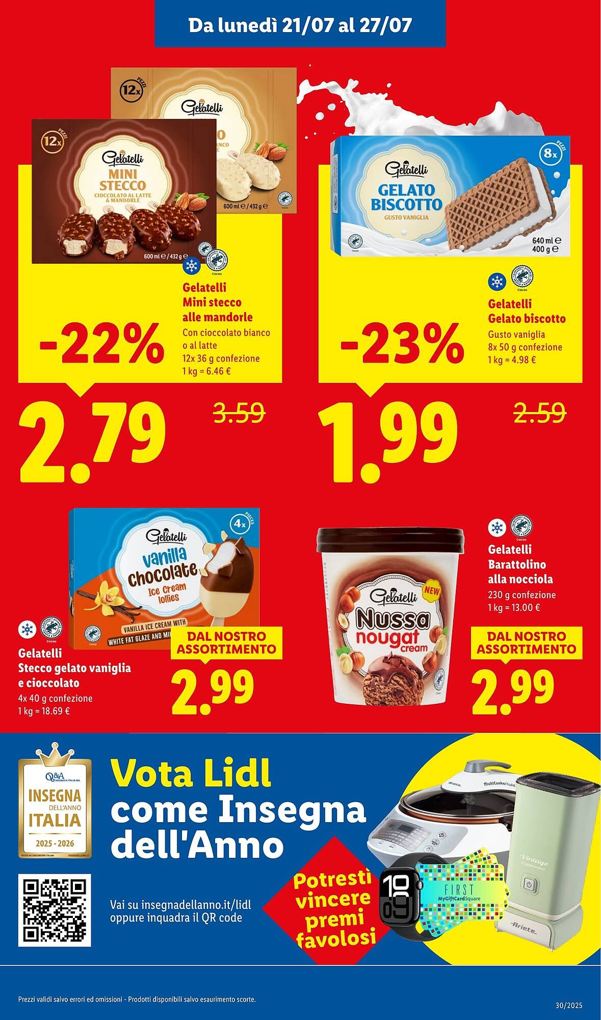 Volantino Lidl (2025-07-21 - 2025-07-27)