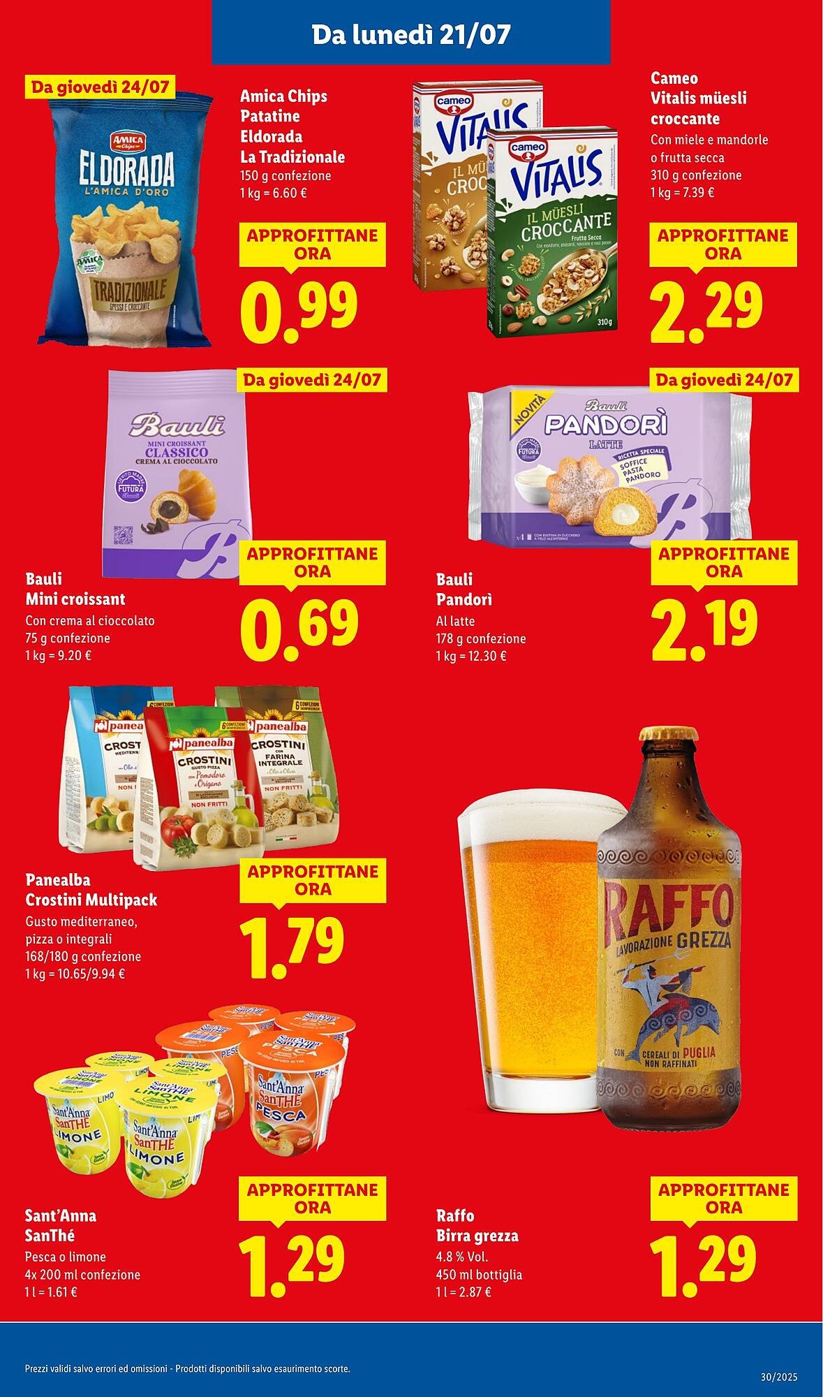 Volantino Lidl (2025-07-21 - 2025-07-27)