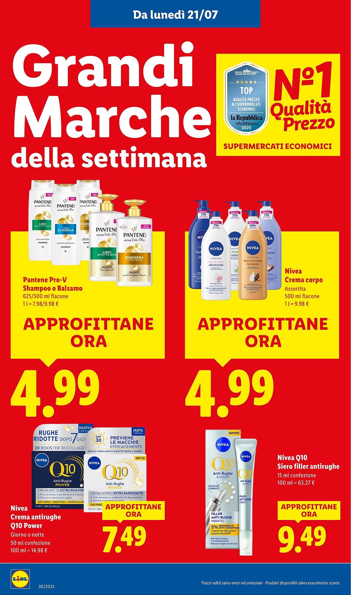 Volantino Lidl (2025-07-21 - 2025-07-27)