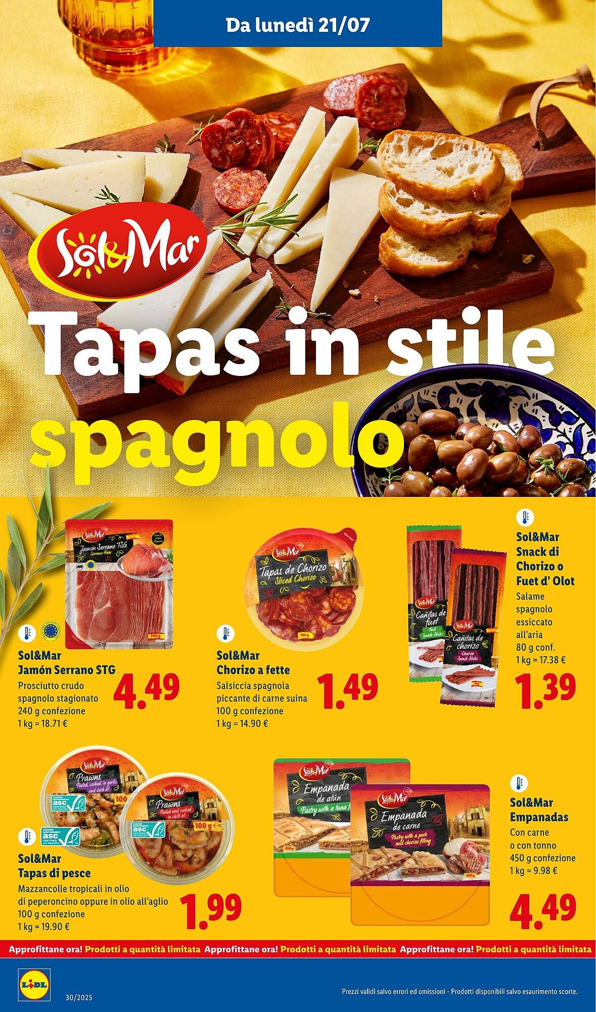 Volantino Lidl (2025-07-21 - 2025-07-27)