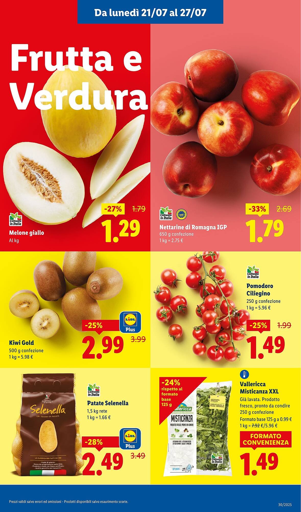 Volantino Lidl (2025-07-21 - 2025-07-27)