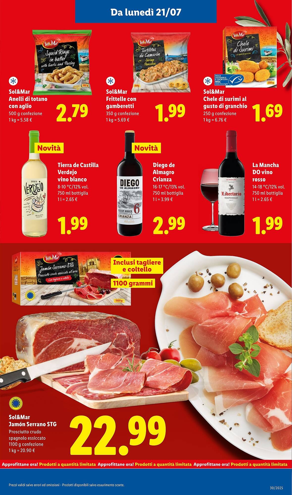 Volantino Lidl (2025-07-21 - 2025-07-27)