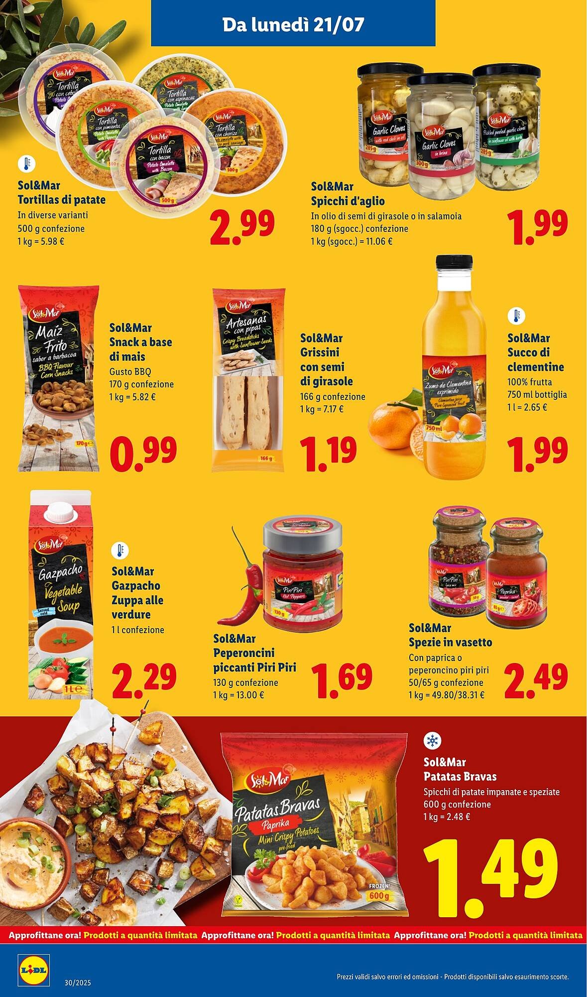 Volantino Lidl (2025-07-21 - 2025-07-27)