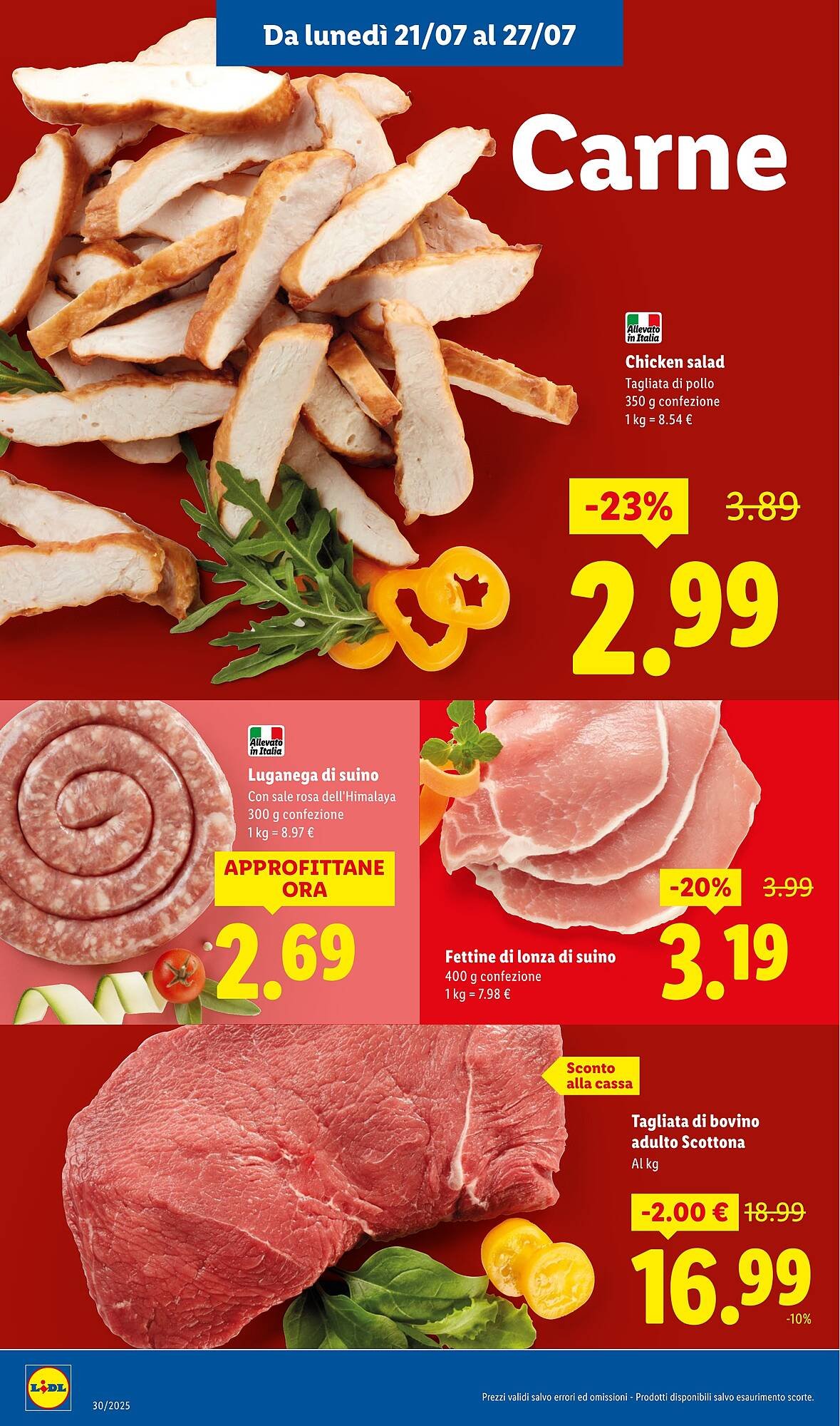Volantino Lidl (2025-07-21 - 2025-07-27)