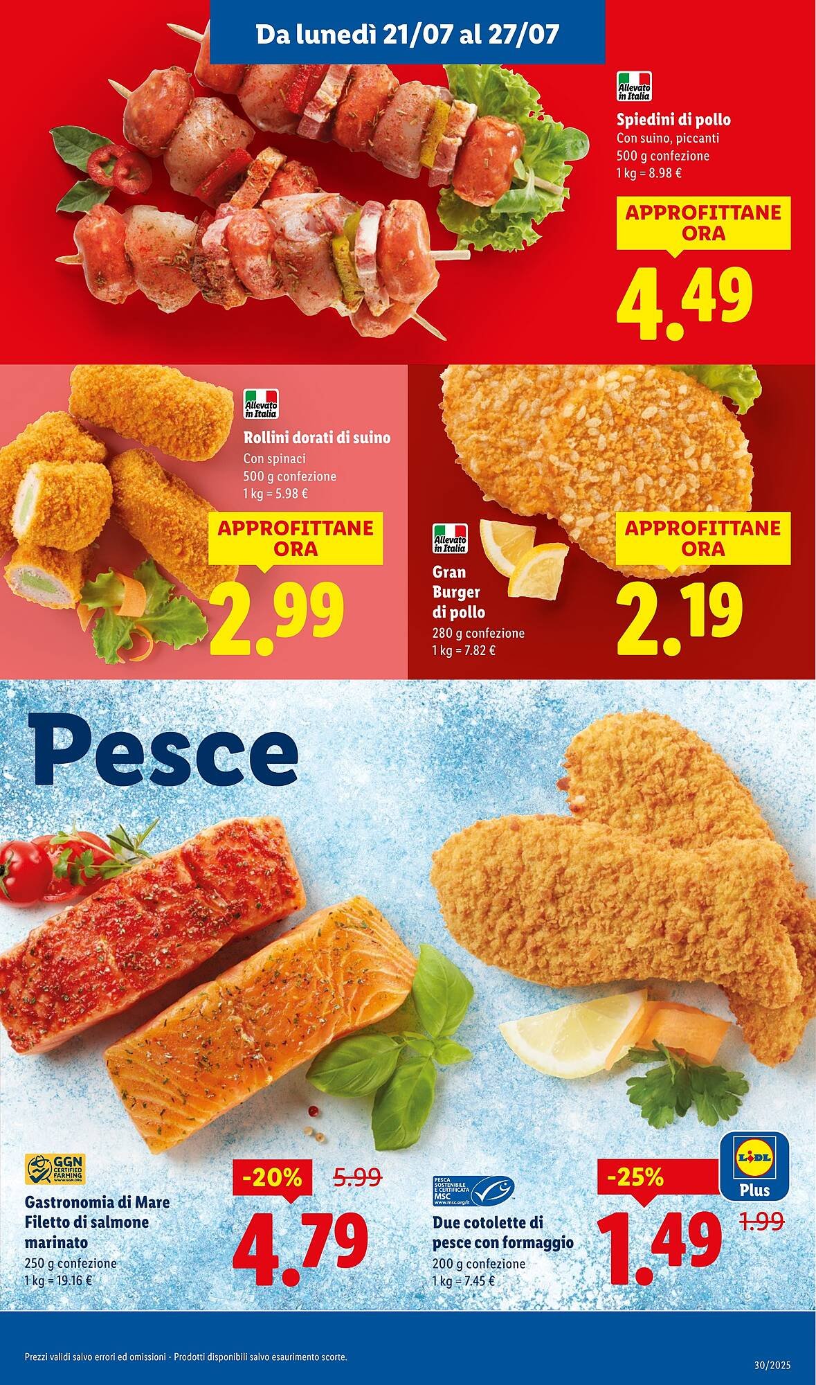 Volantino Lidl (2025-07-21 - 2025-07-27)
